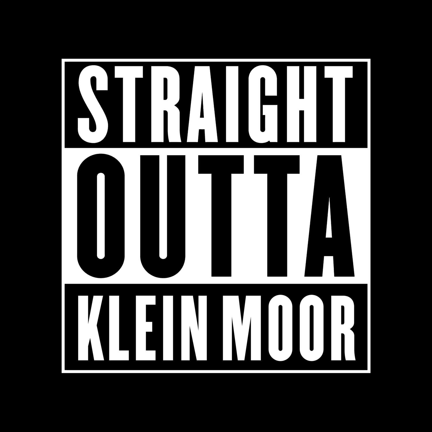 Klein Moor T-Shirt »Straight Outta«