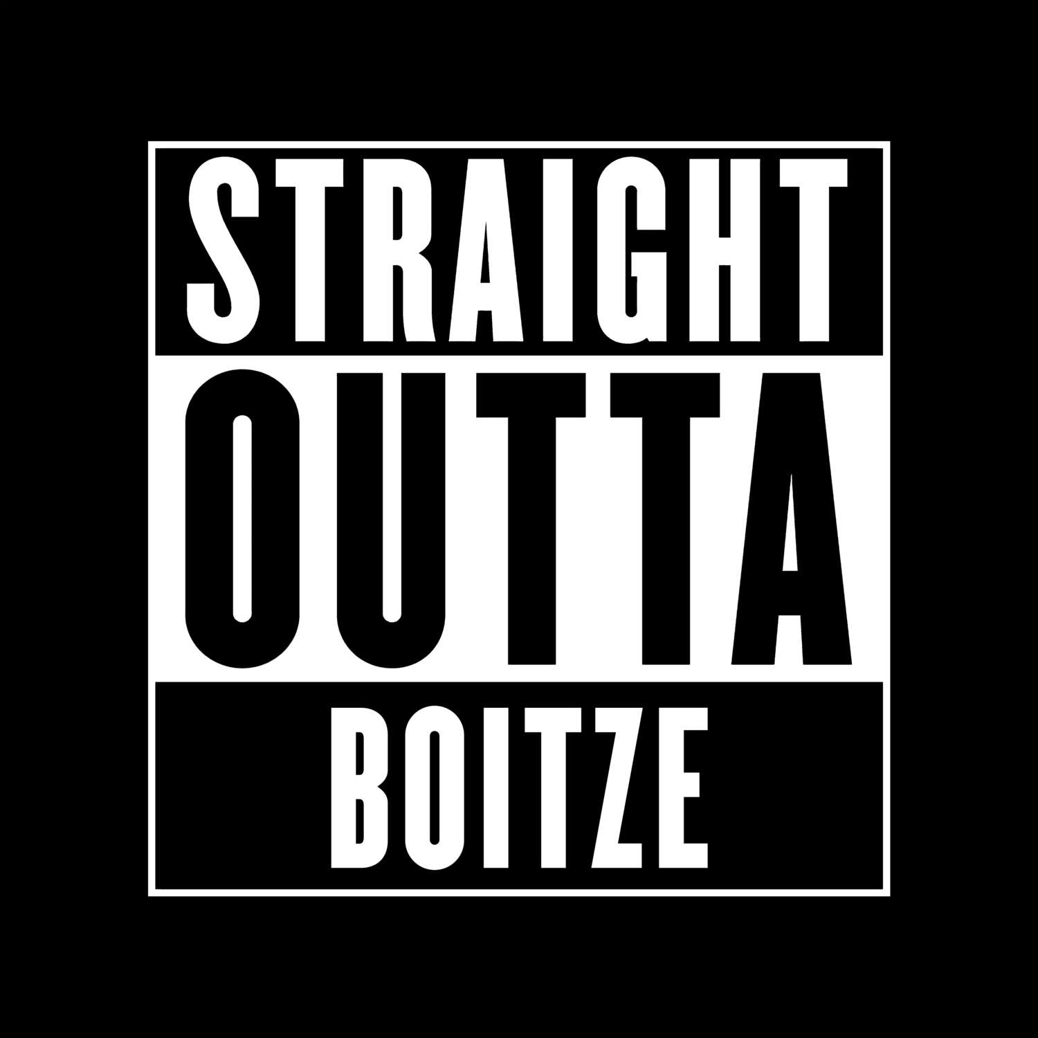 Boitze T-Shirt »Straight Outta«