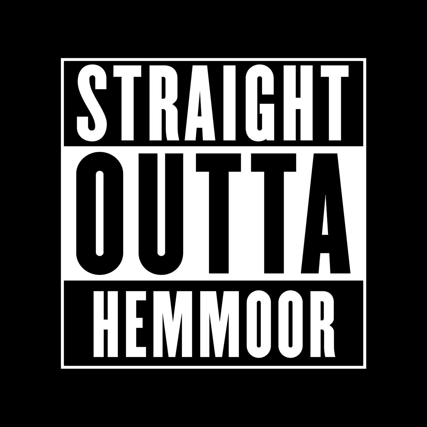 Hemmoor T-Shirt »Straight Outta«