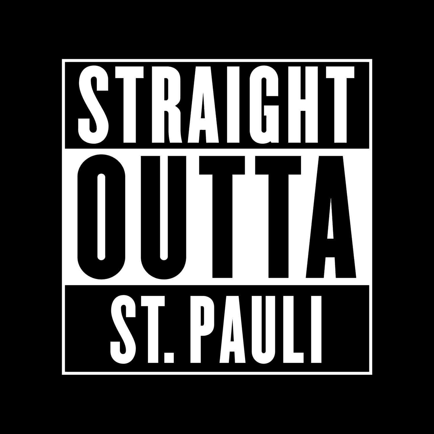 St. Pauli T-Shirt »Straight Outta«