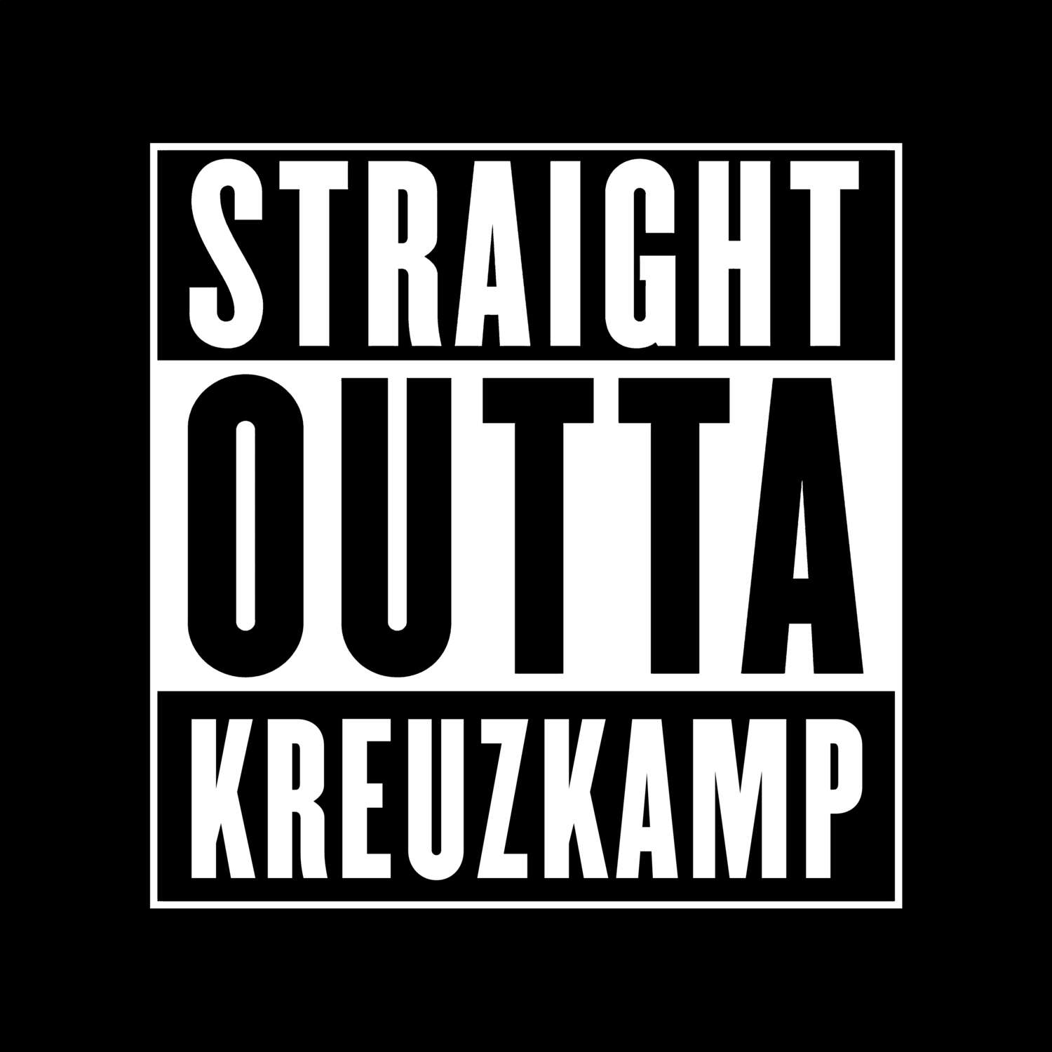 Kreuzkamp T-Shirt »Straight Outta«