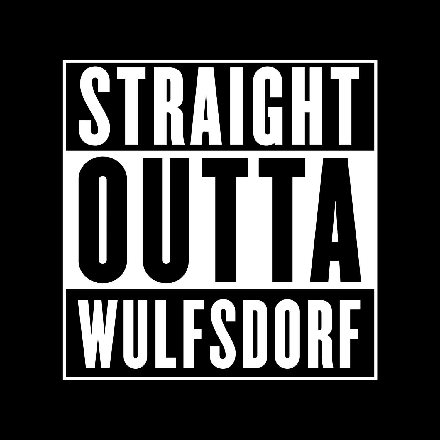 Wulfsdorf T-Shirt »Straight Outta«
