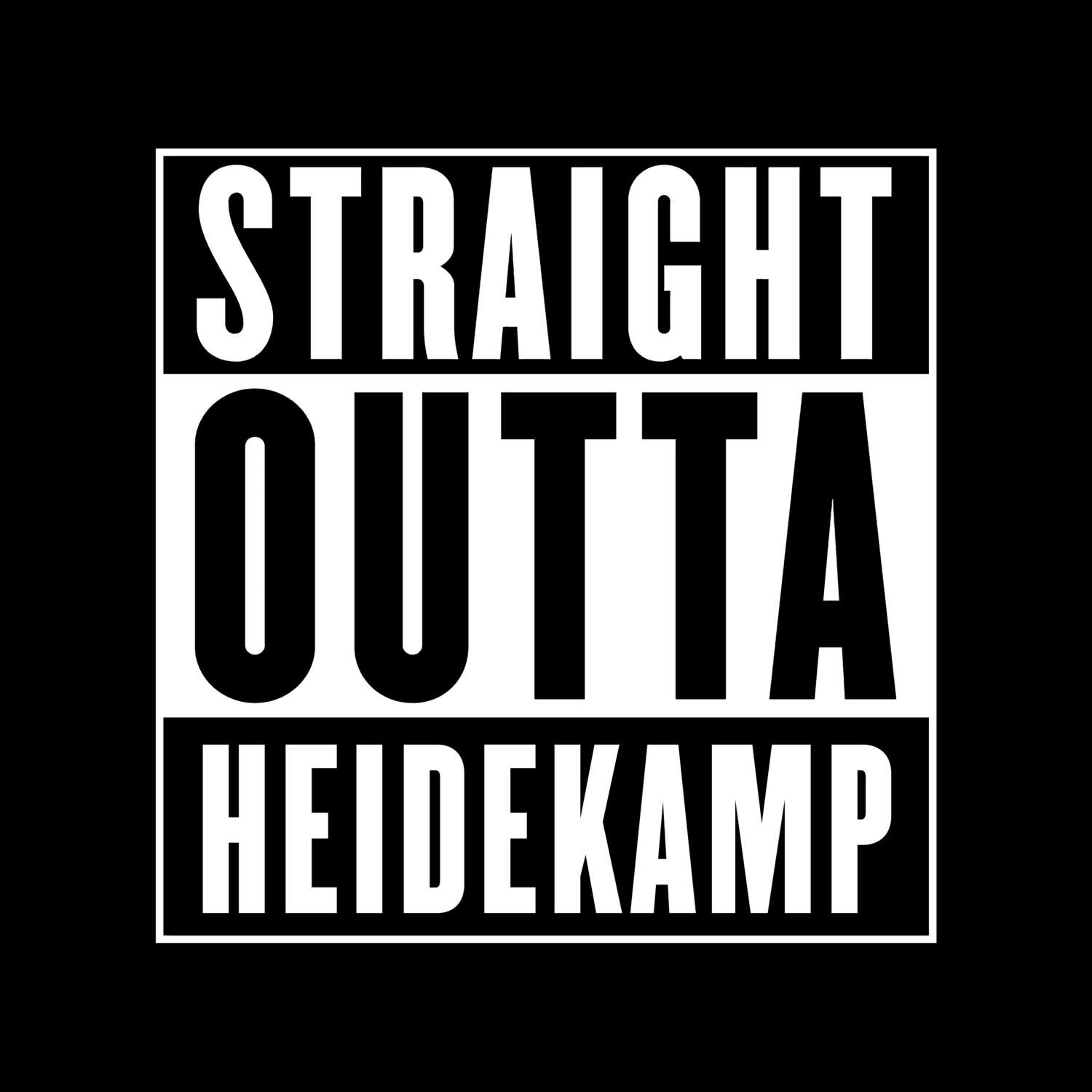 Heidekamp T-Shirt »Straight Outta«