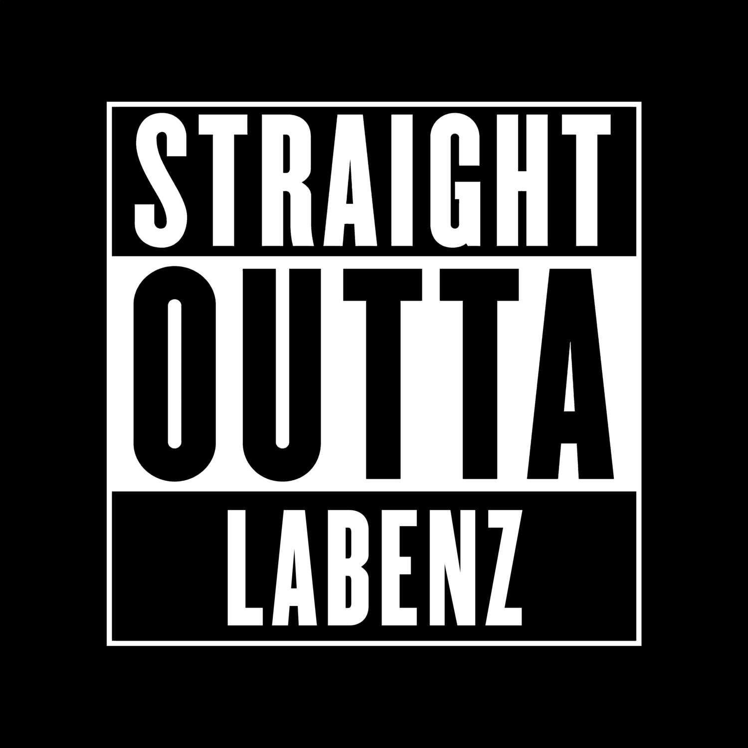 Labenz T-Shirt »Straight Outta«