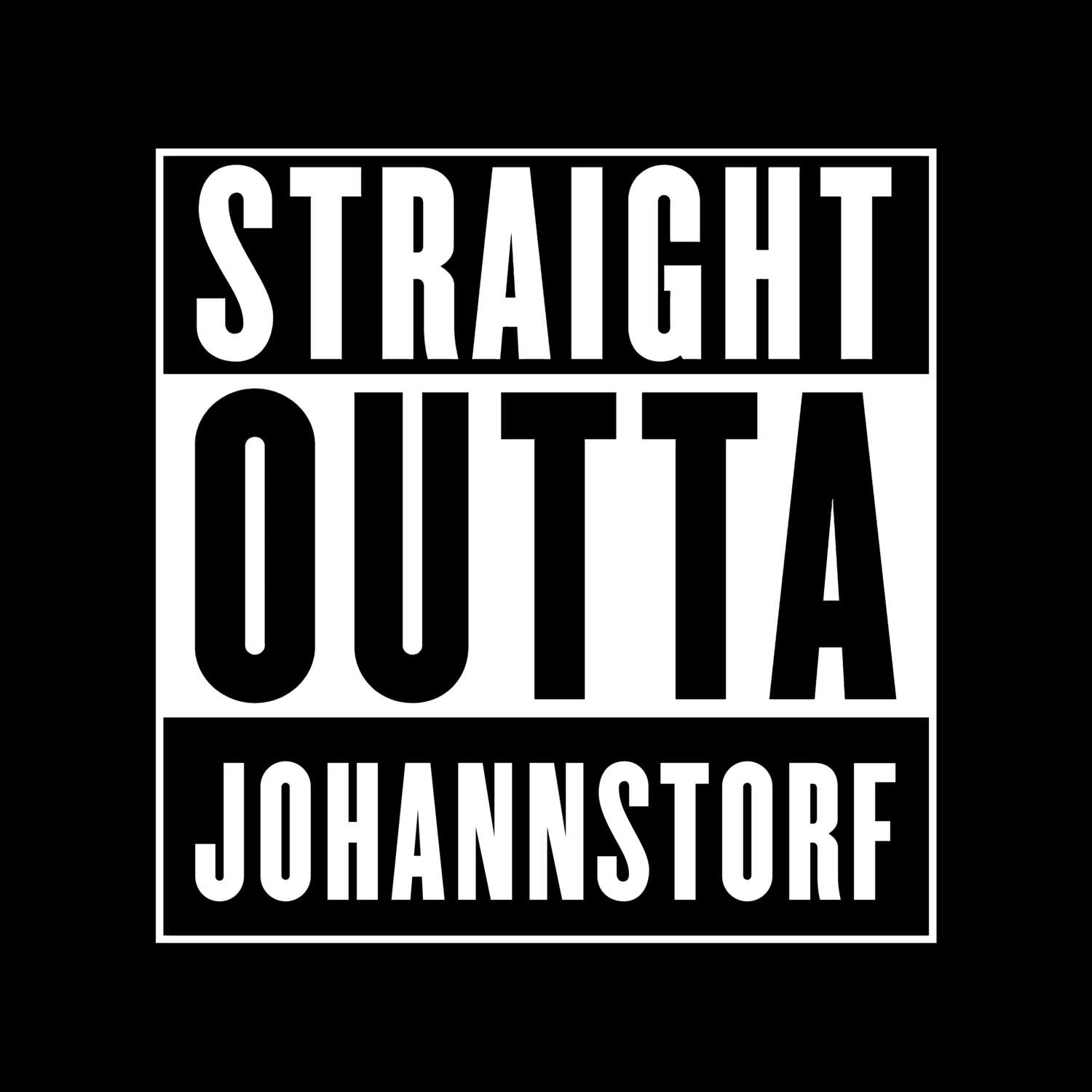 Johannstorf T-Shirt »Straight Outta«