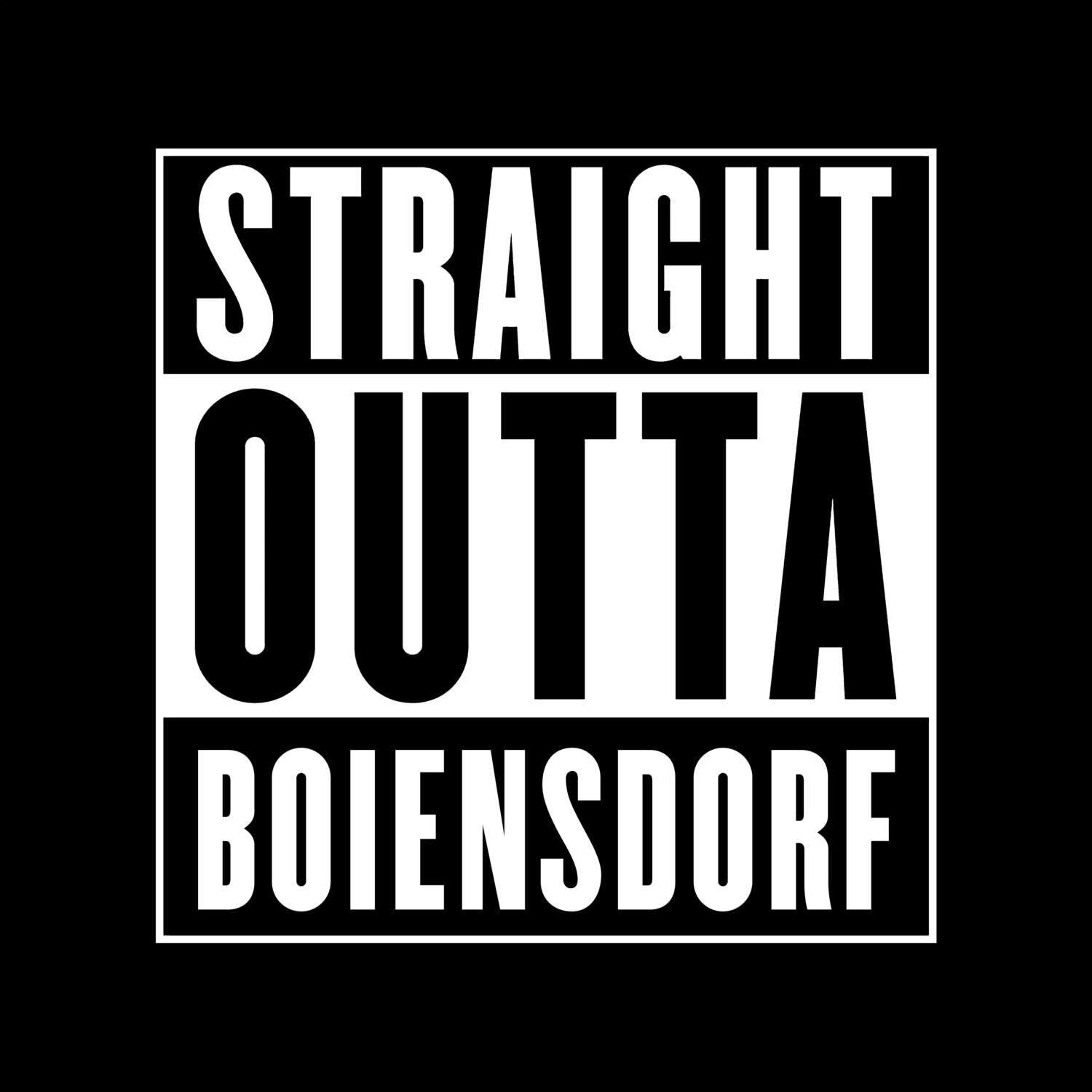 Boiensdorf T-Shirt »Straight Outta«