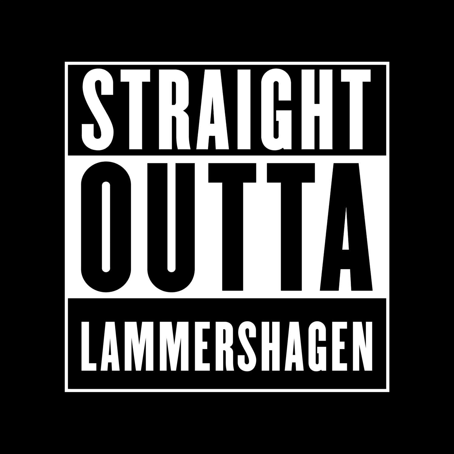 Lammershagen T-Shirt »Straight Outta«