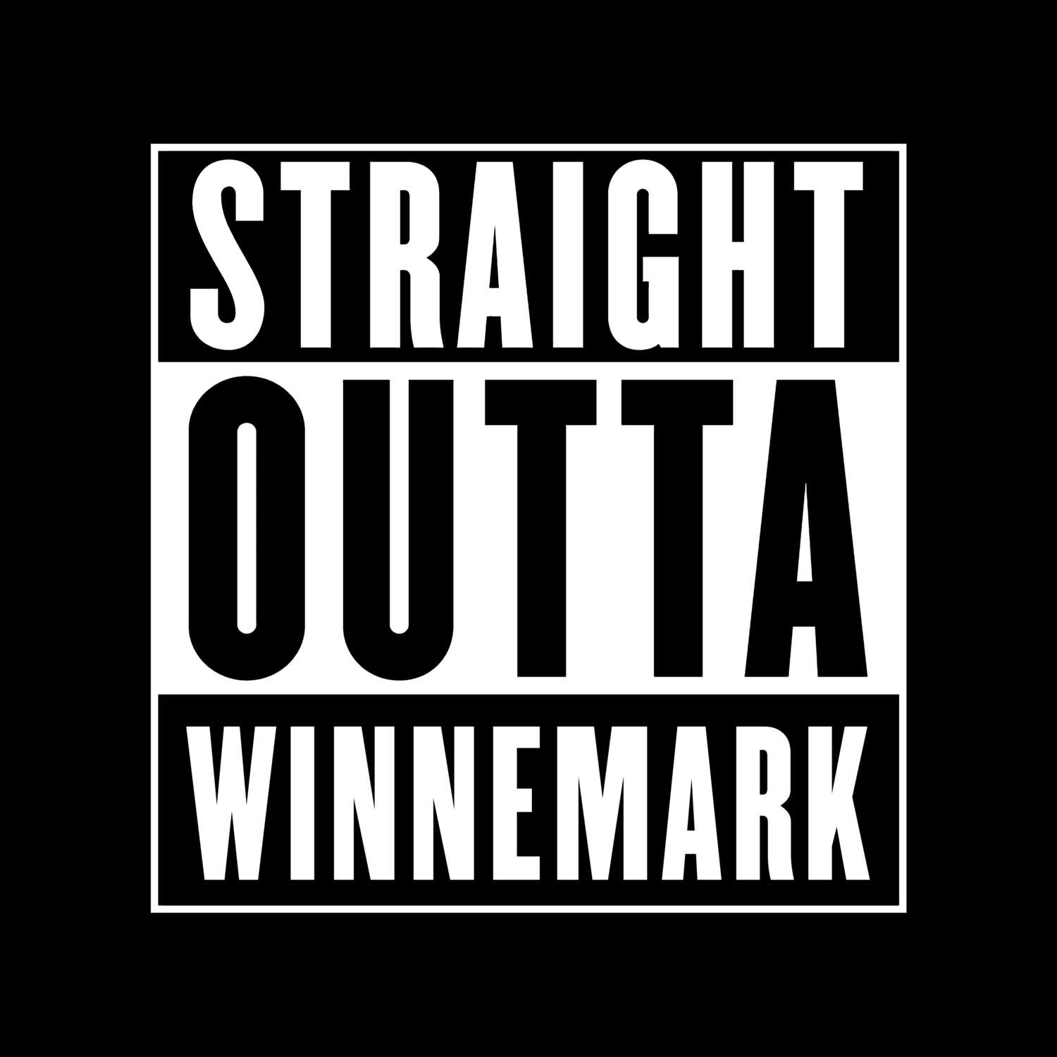 Winnemark T-Shirt »Straight Outta«