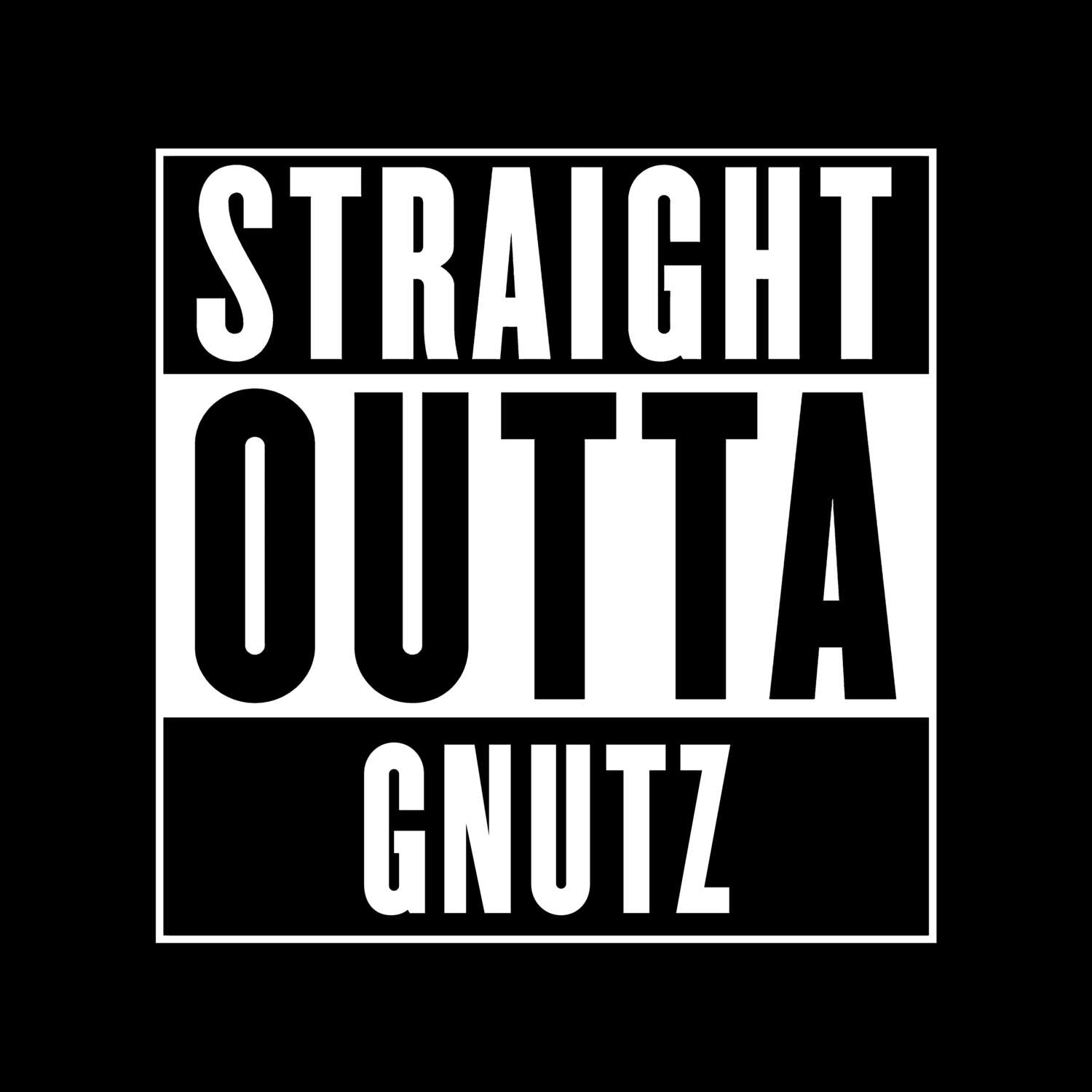 Gnutz T-Shirt »Straight Outta«