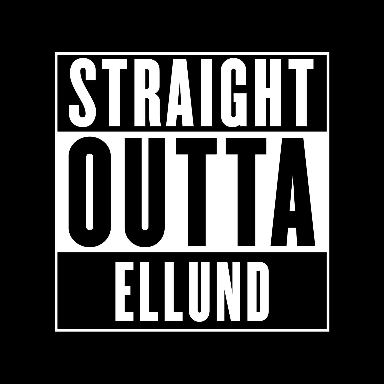 Ellund T-Shirt »Straight Outta«