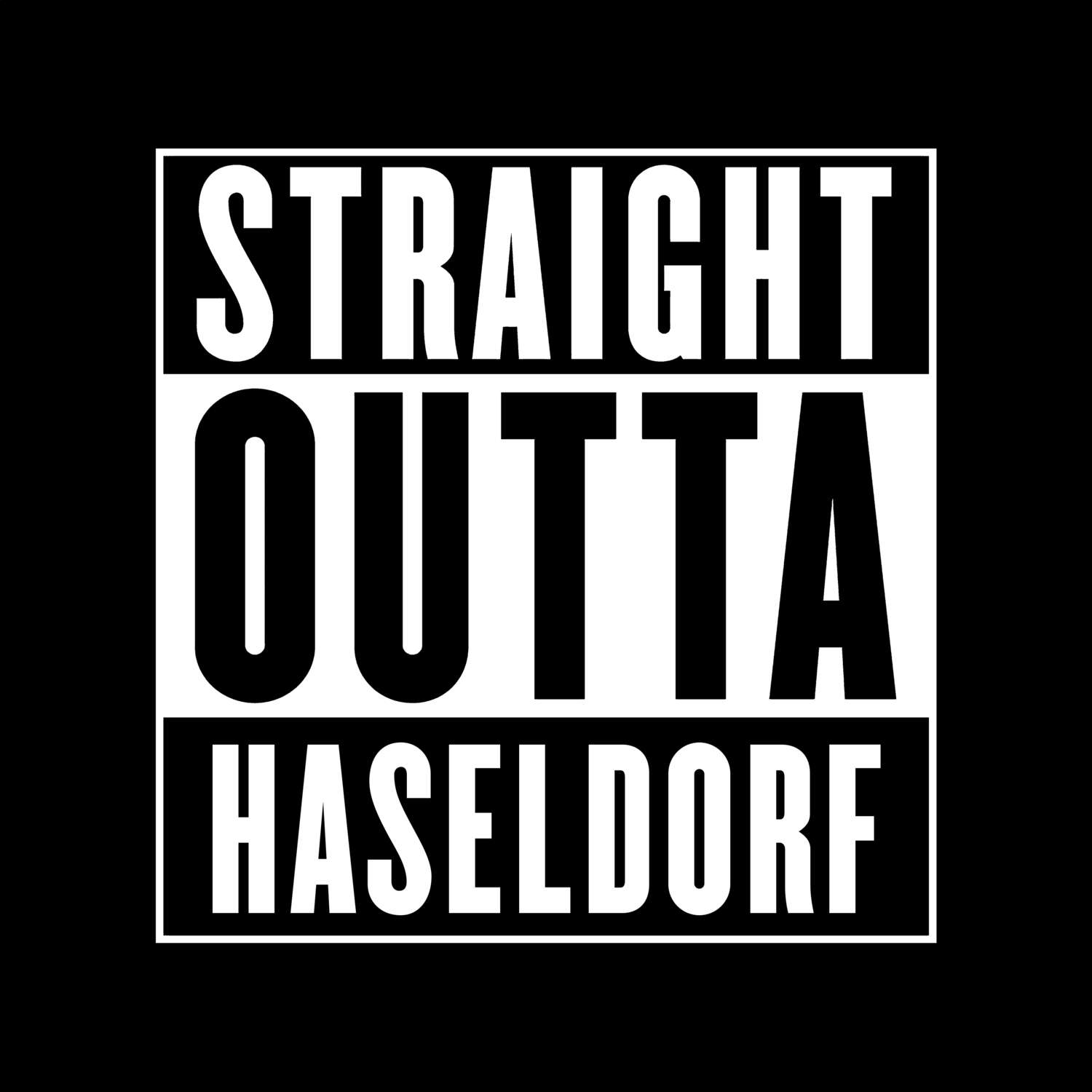 Haseldorf T-Shirt »Straight Outta«