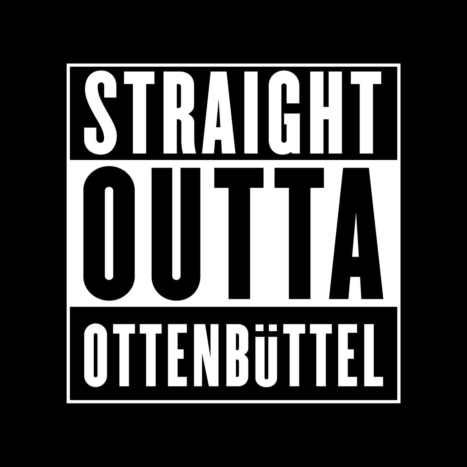 Ottenbüttel T-Shirt »Straight Outta«