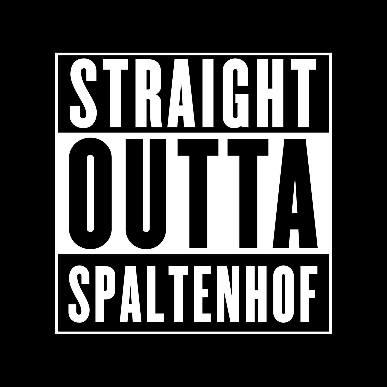 Spaltenhof T-Shirt »Straight Outta«