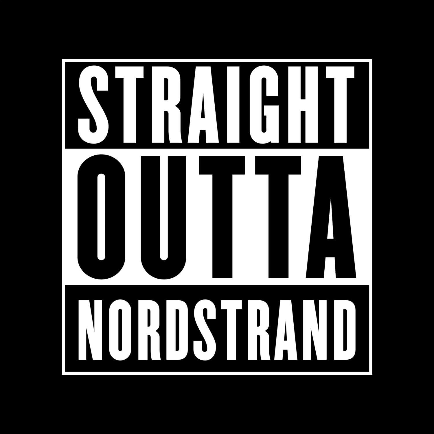 Nordstrand T-Shirt »Straight Outta«