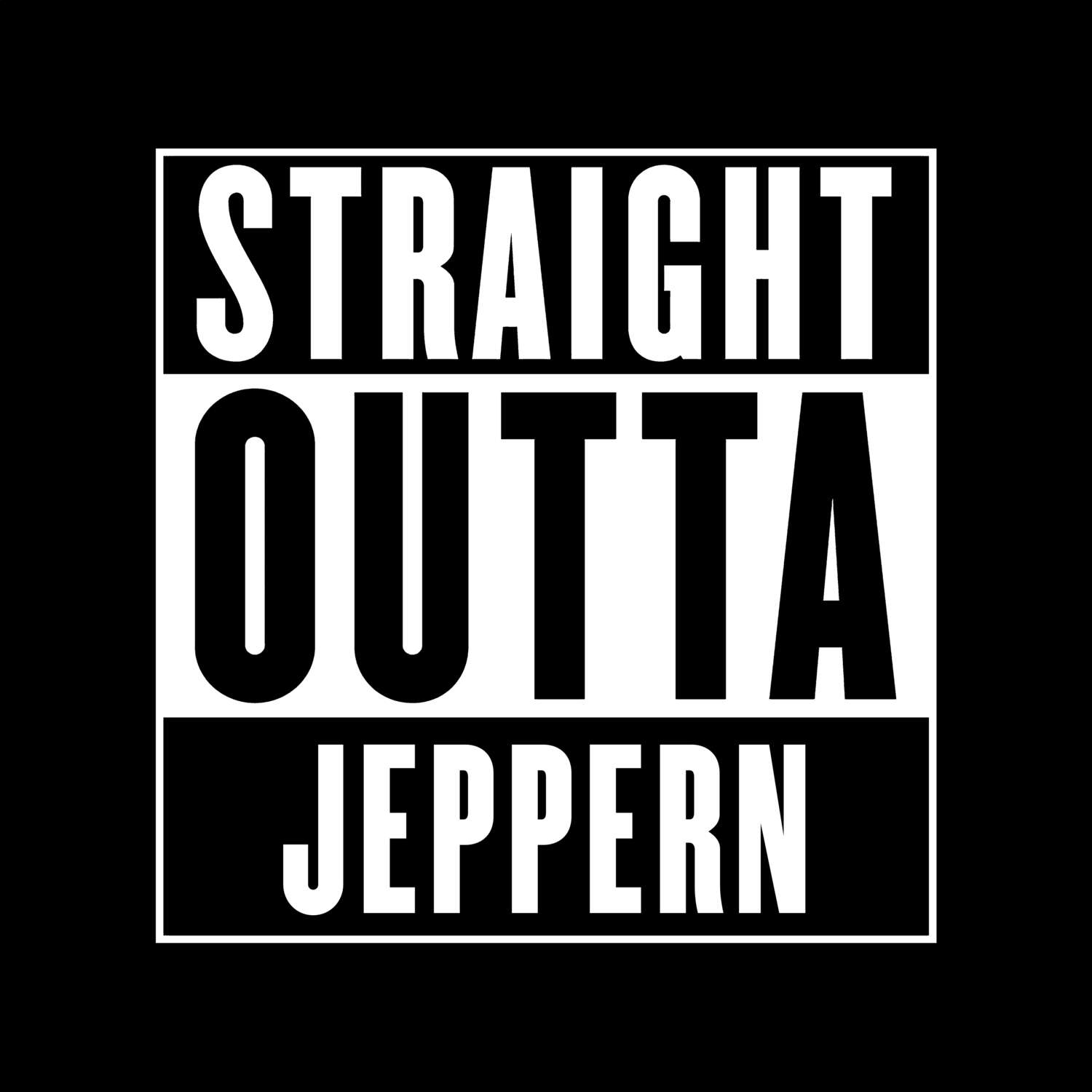 Jeppern T-Shirt »Straight Outta«