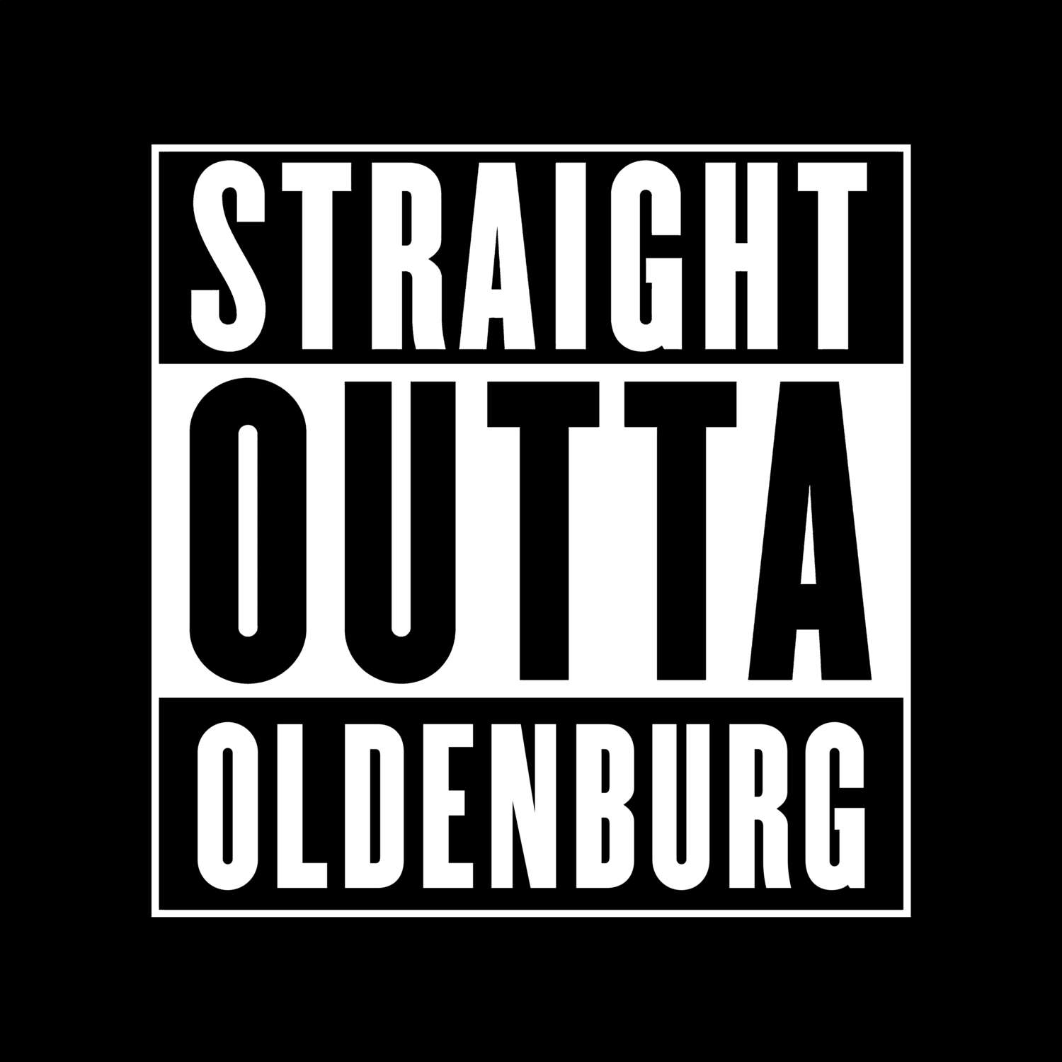 Oldenburg T-Shirt »Straight Outta«