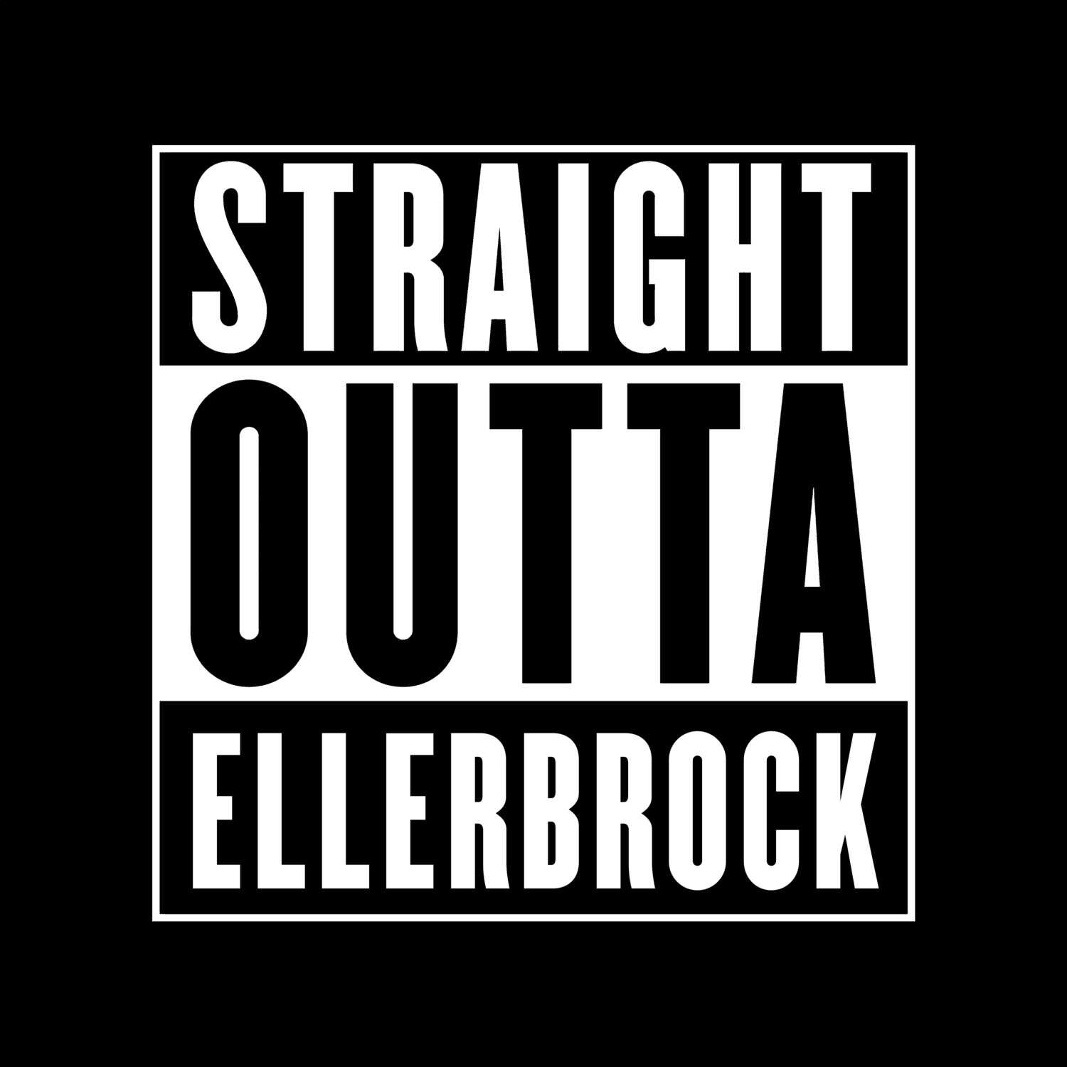 Ellerbrock T-Shirt »Straight Outta«