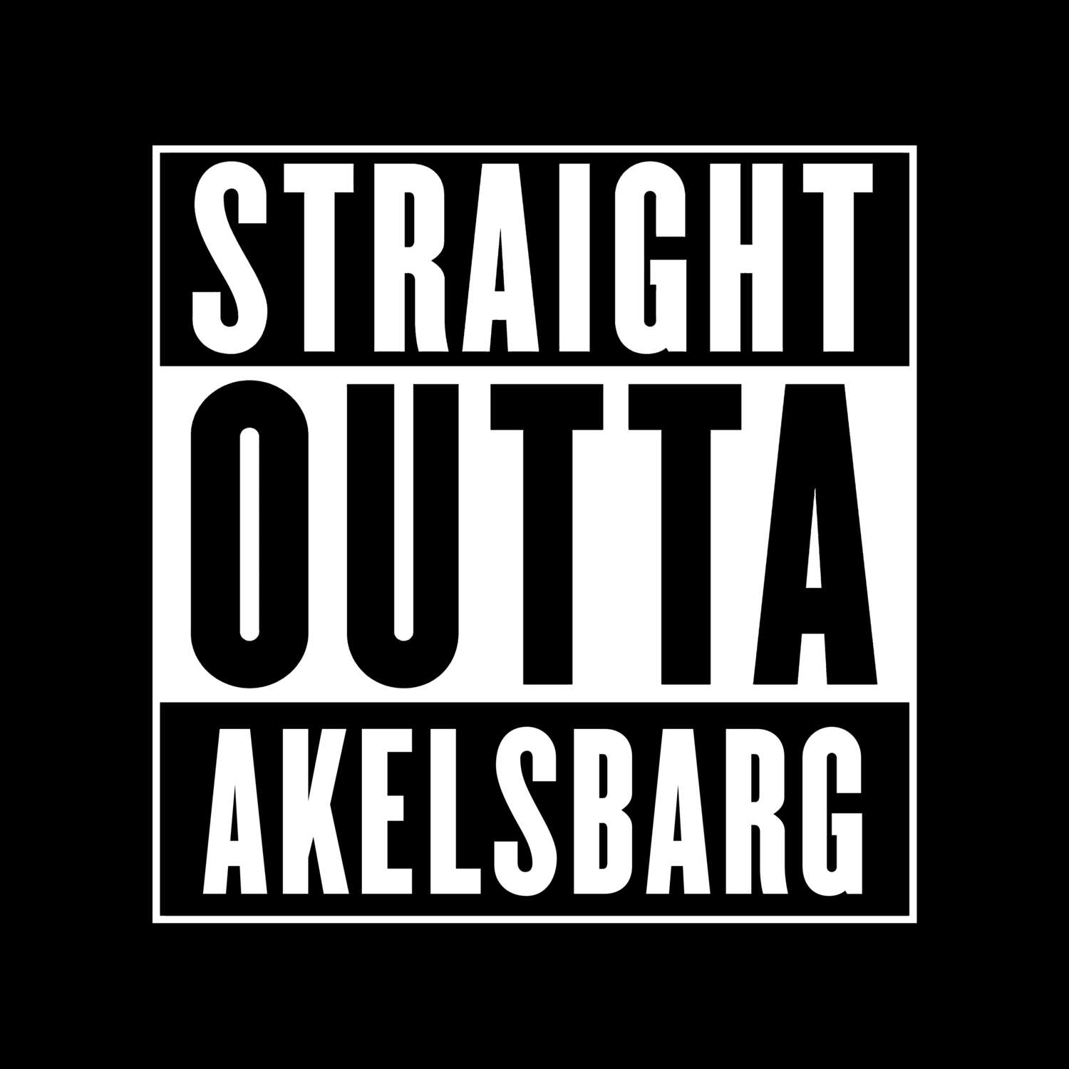 Akelsbarg T-Shirt »Straight Outta«