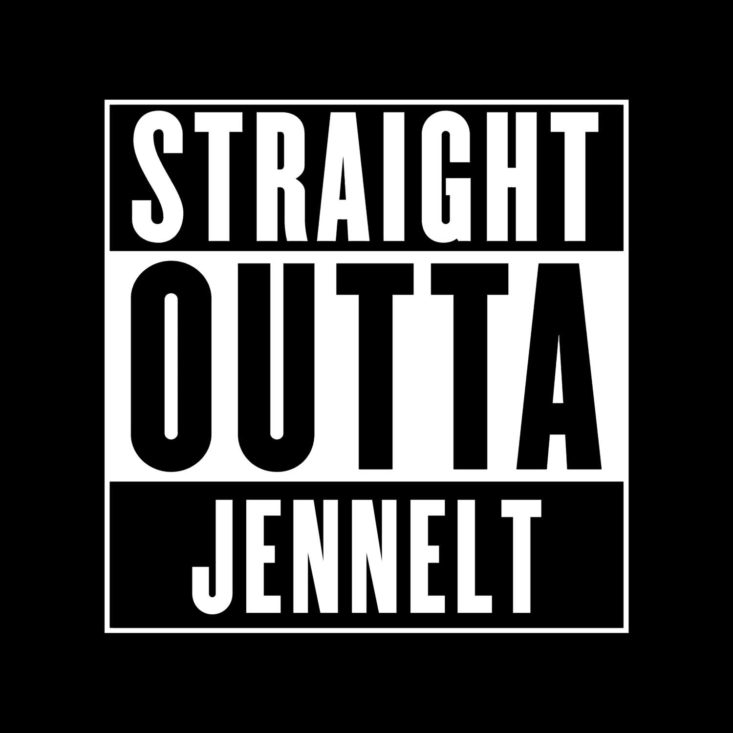 Jennelt T-Shirt »Straight Outta«