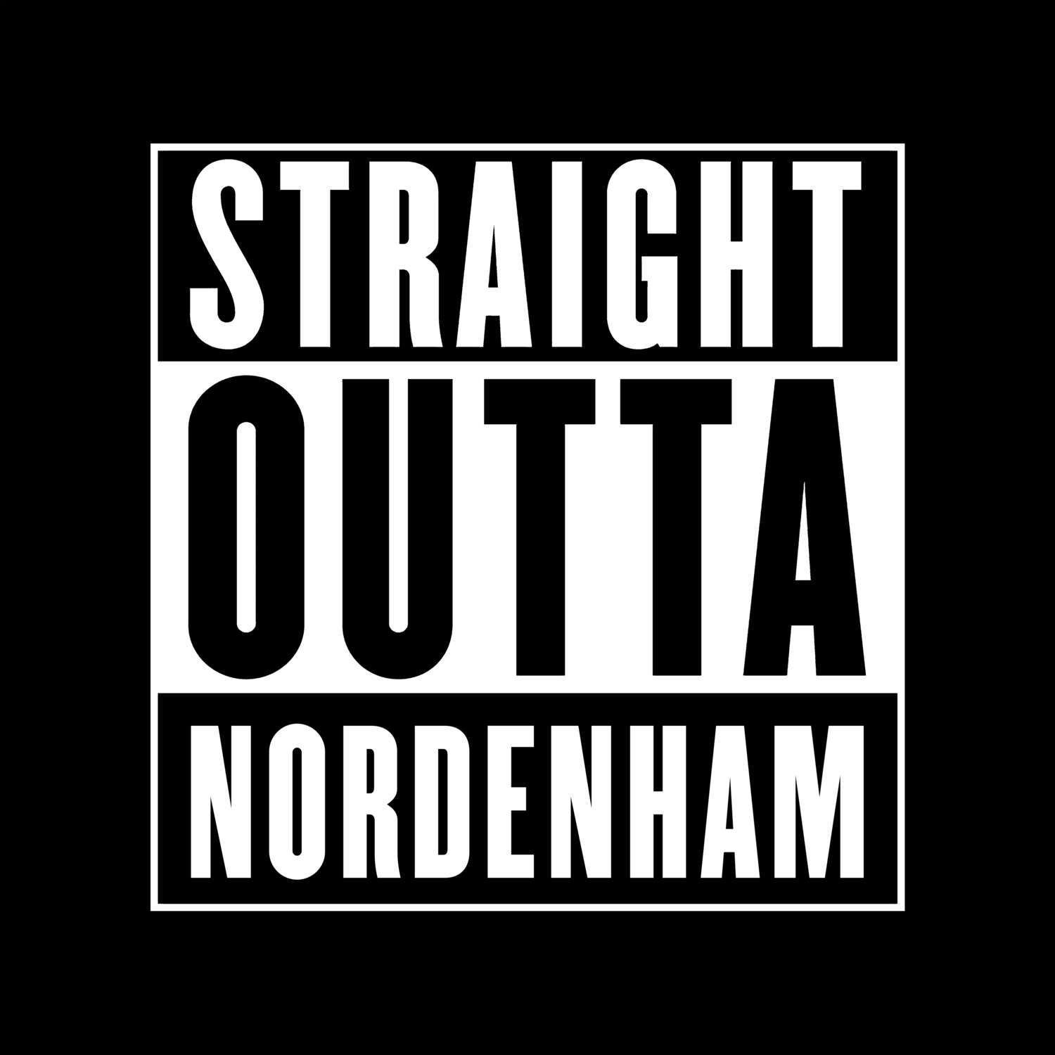 Nordenham T-Shirt »Straight Outta«