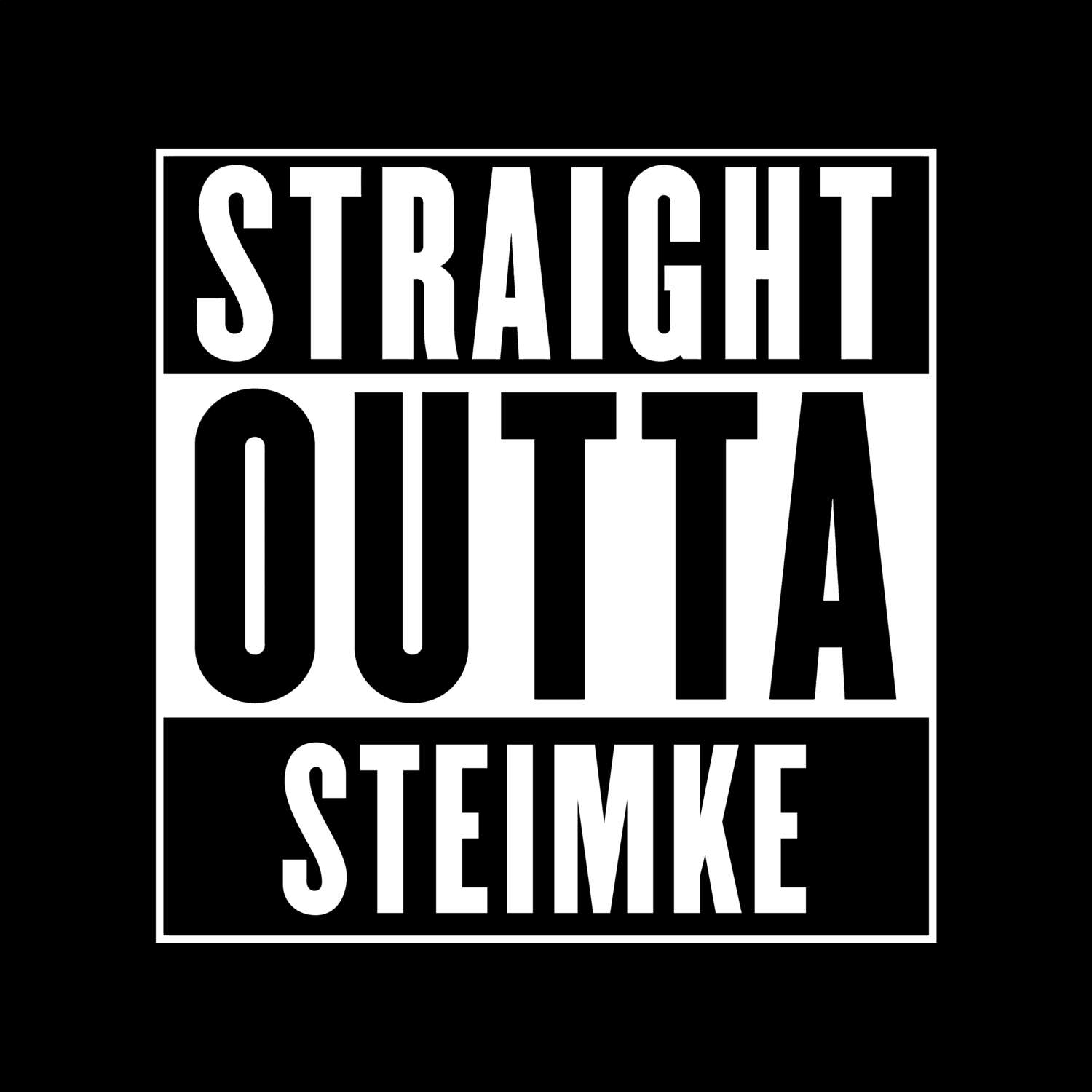 Steimke T-Shirt »Straight Outta«