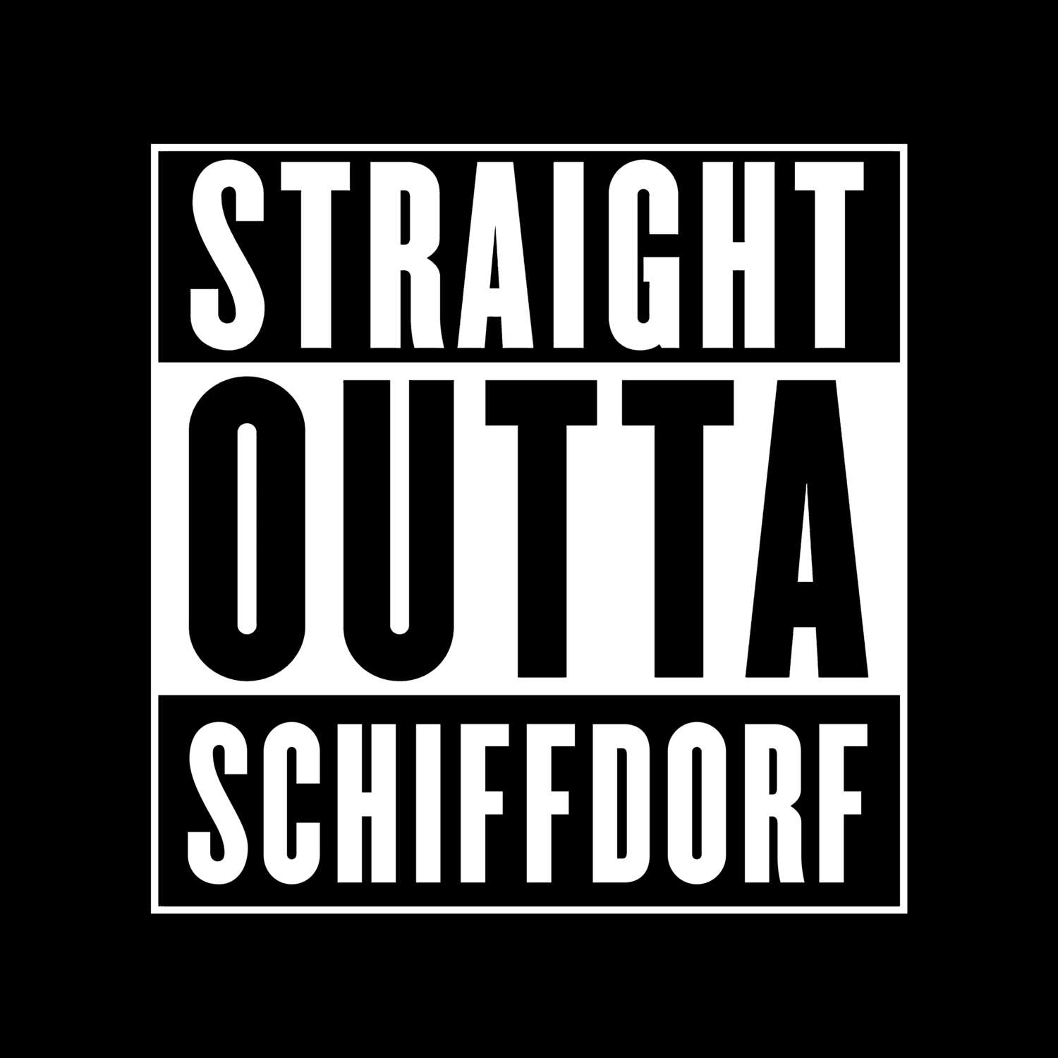 Schiffdorf T-Shirt »Straight Outta«