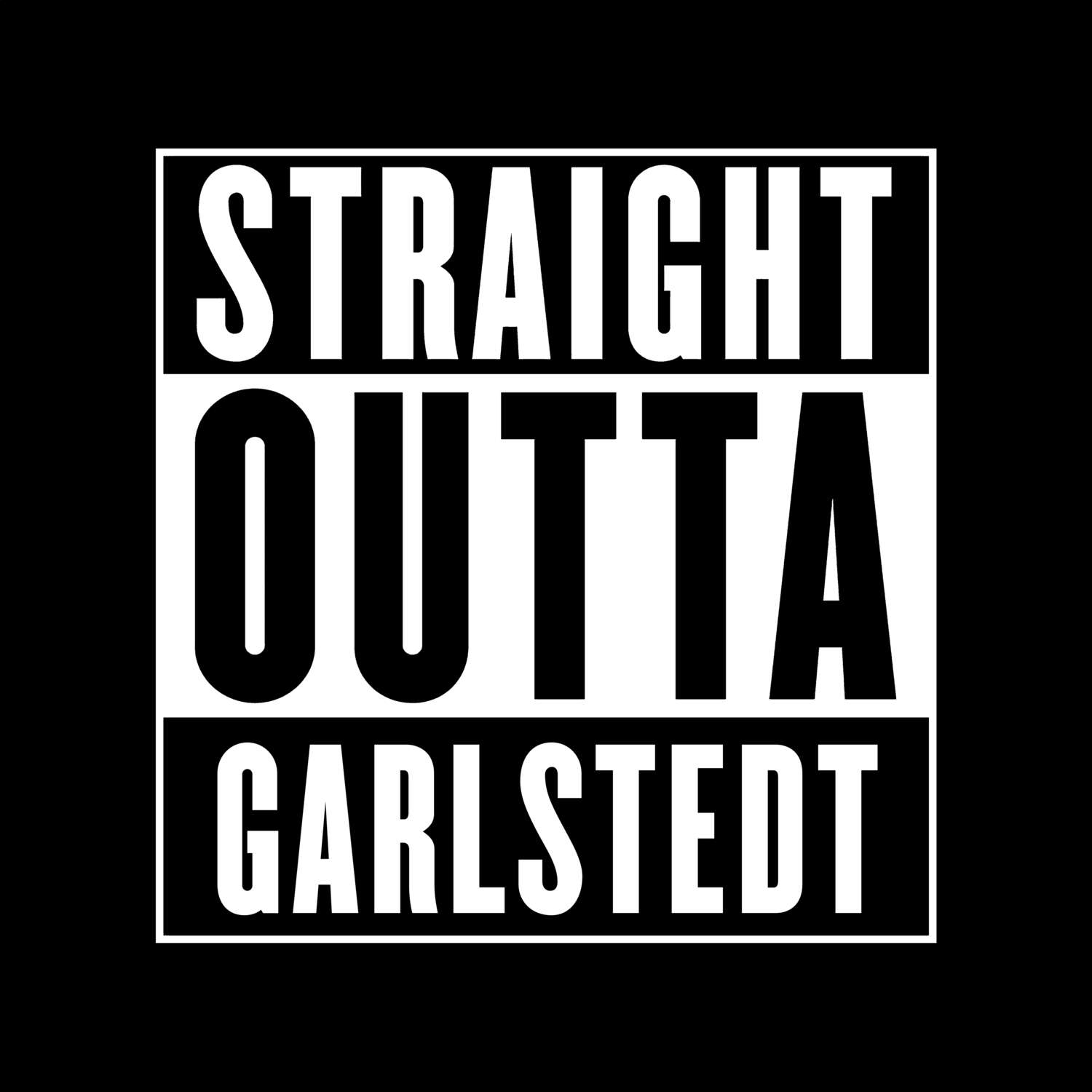 Garlstedt T-Shirt »Straight Outta«
