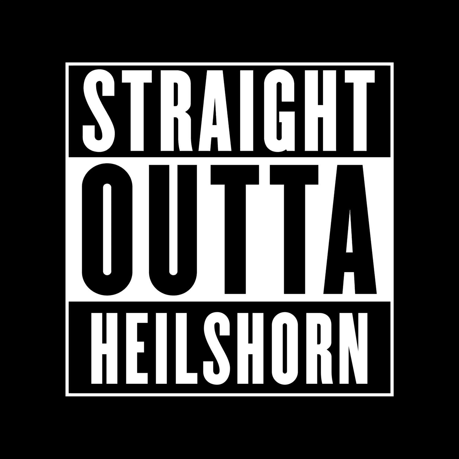 Heilshorn T-Shirt »Straight Outta«