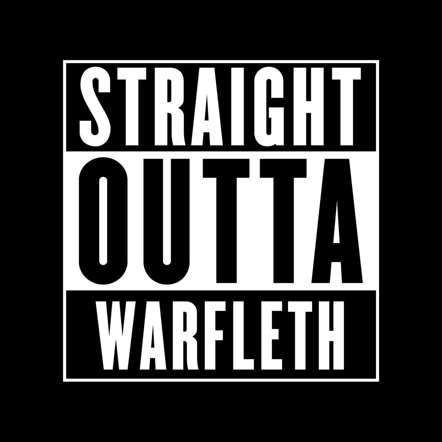 Warfleth T-Shirt »Straight Outta«