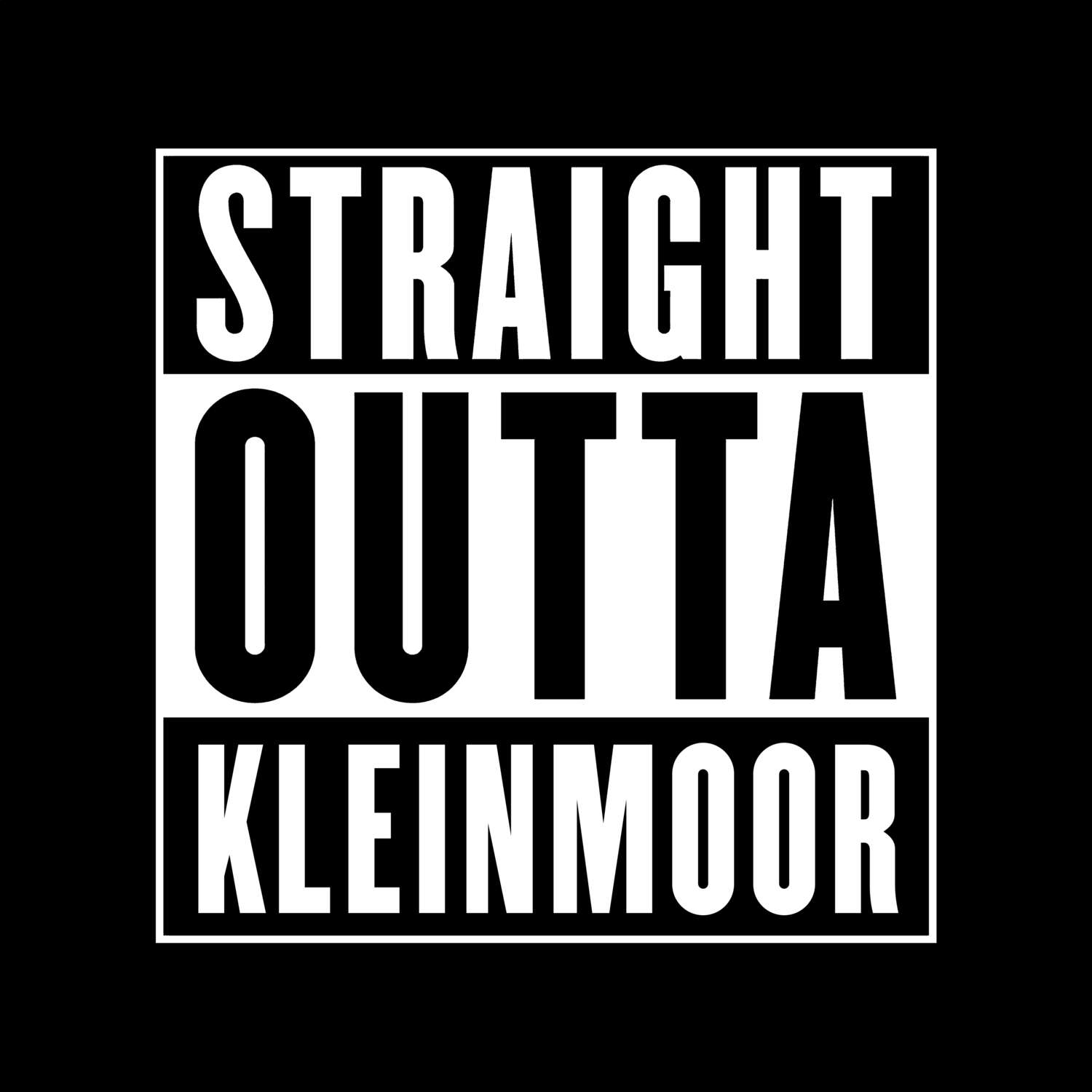 Kleinmoor T-Shirt »Straight Outta«