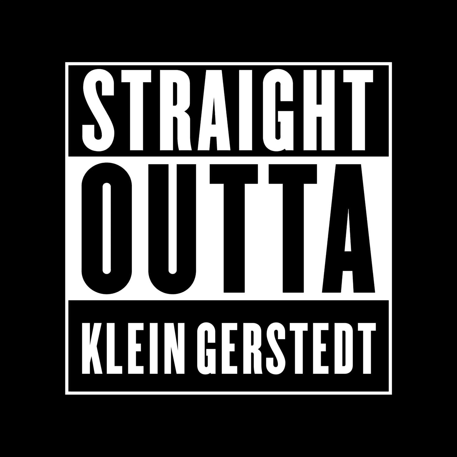 Klein Gerstedt T-Shirt »Straight Outta«