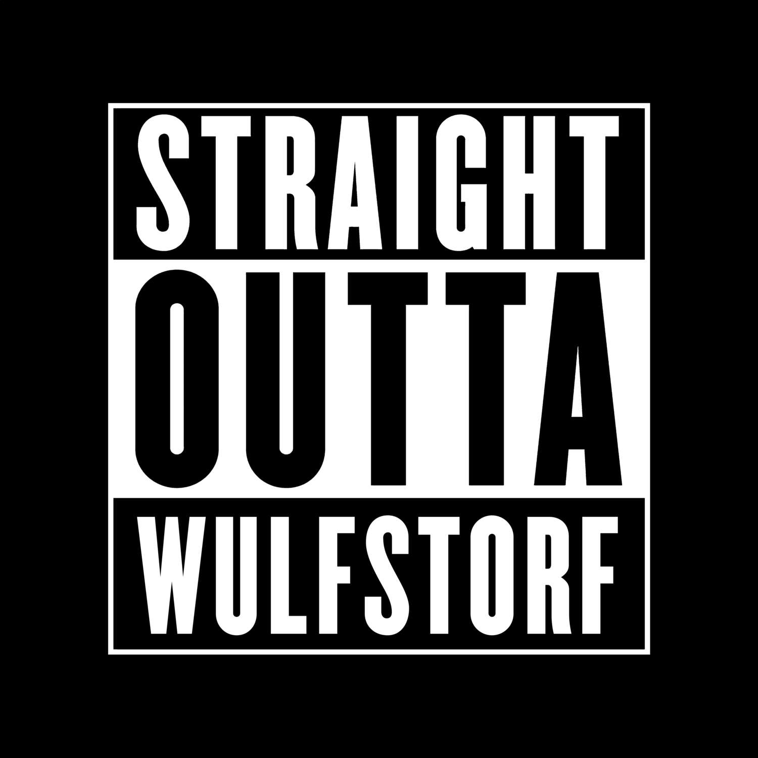 Wulfstorf T-Shirt »Straight Outta«