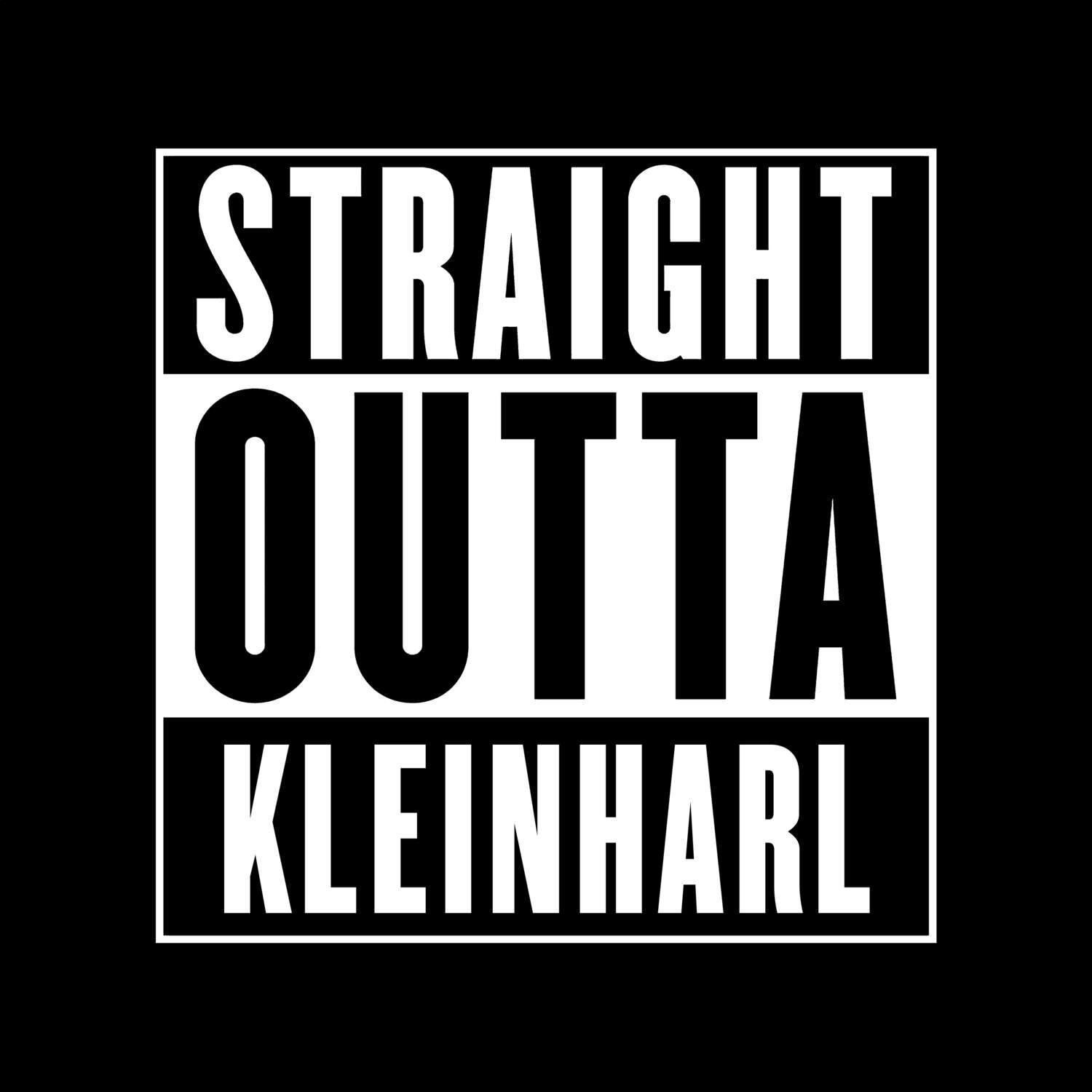 Kleinharl T-Shirt »Straight Outta«
