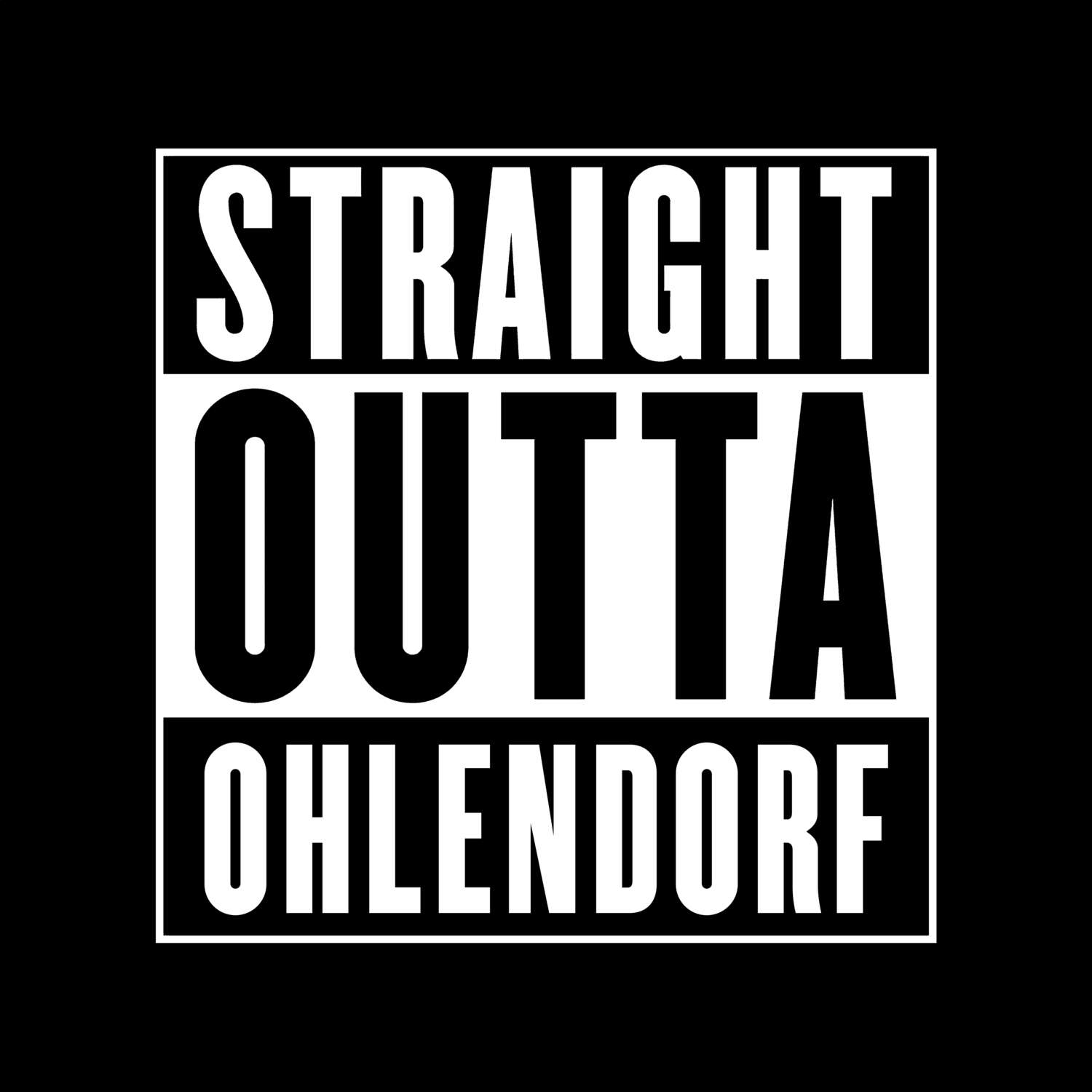 Ohlendorf T-Shirt »Straight Outta«