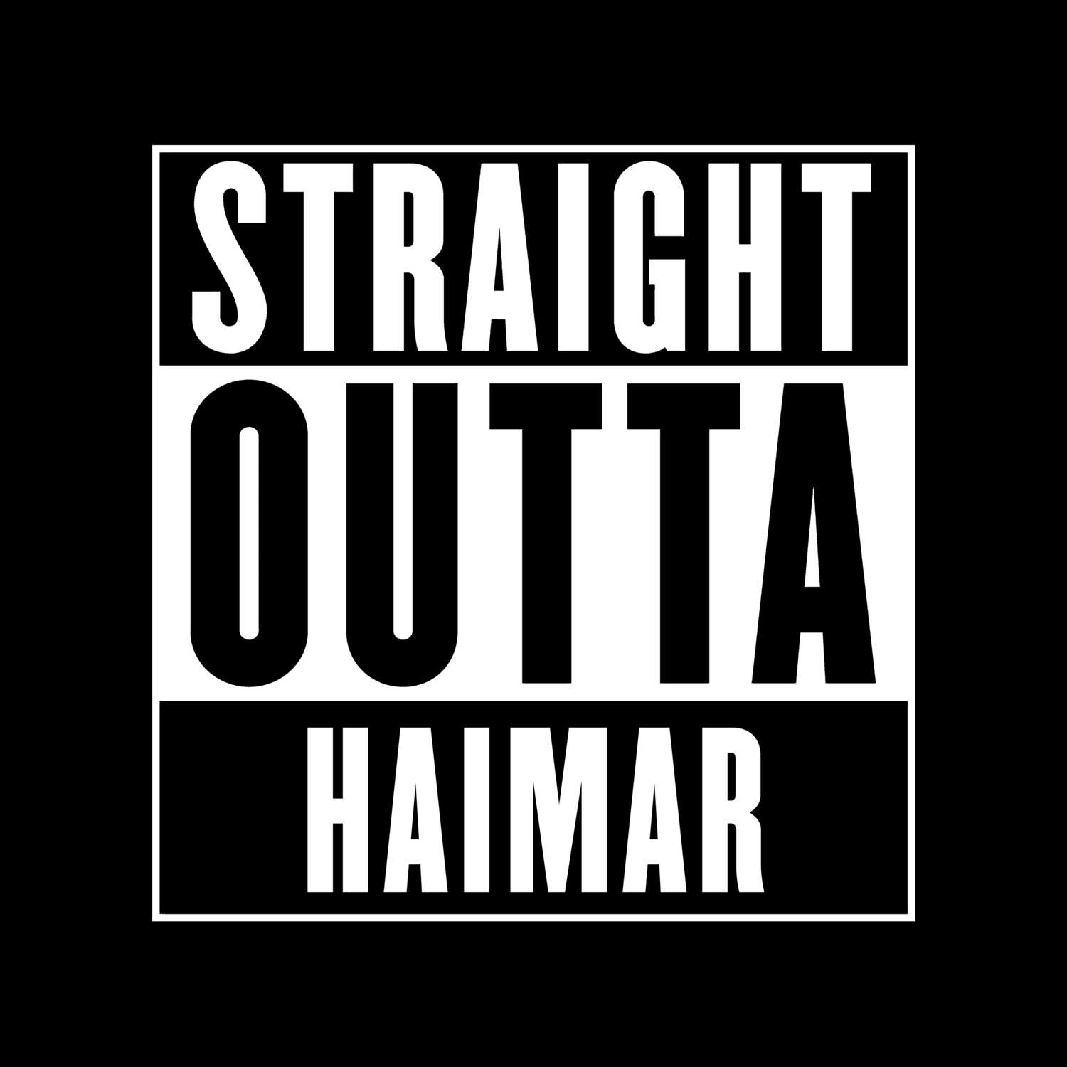 Haimar T-Shirt »Straight Outta«