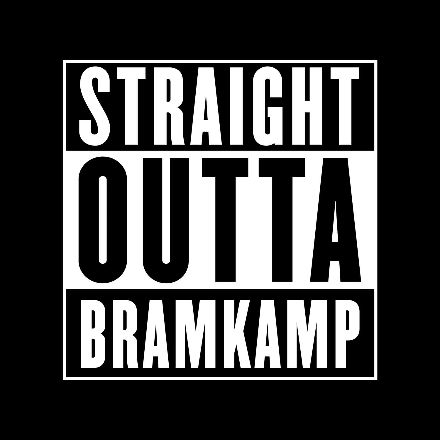 Bramkamp T-Shirt »Straight Outta«