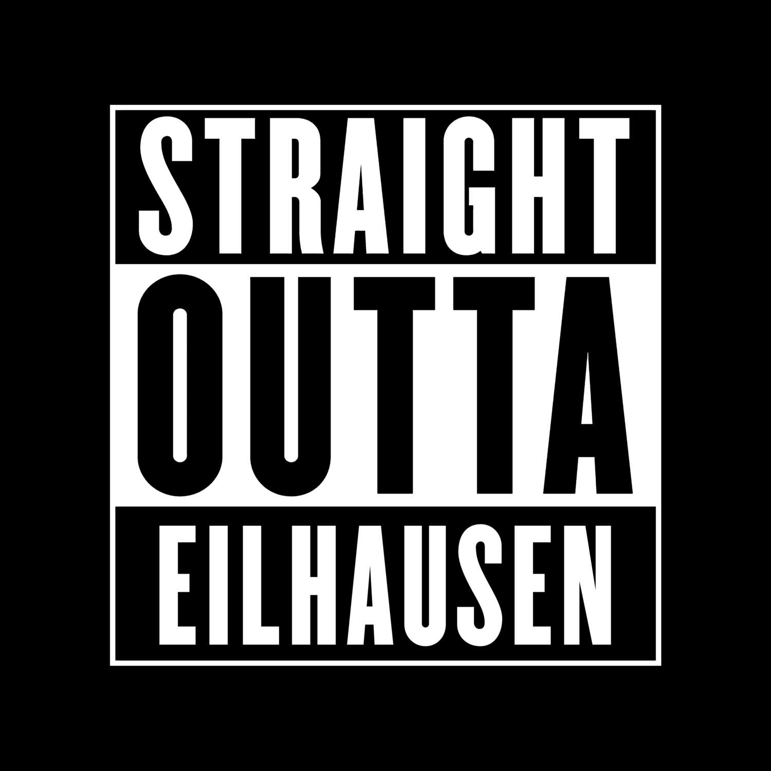 Eilhausen T-Shirt »Straight Outta«