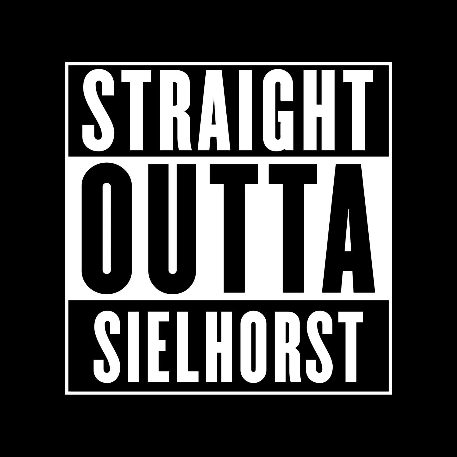 Sielhorst T-Shirt »Straight Outta«