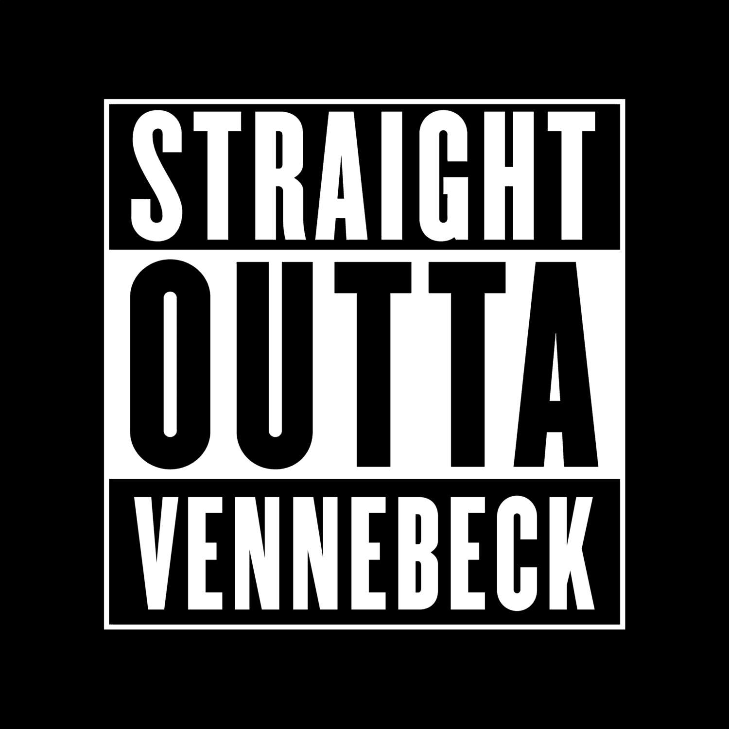 Vennebeck T-Shirt »Straight Outta«