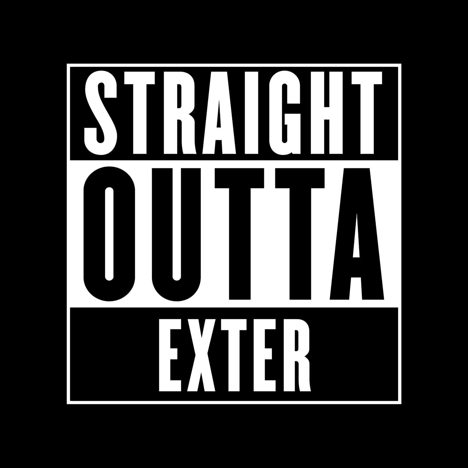 Exter T-Shirt »Straight Outta«