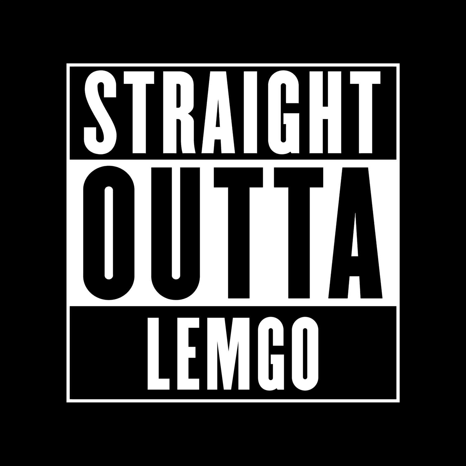 Lemgo T-Shirt »Straight Outta«
