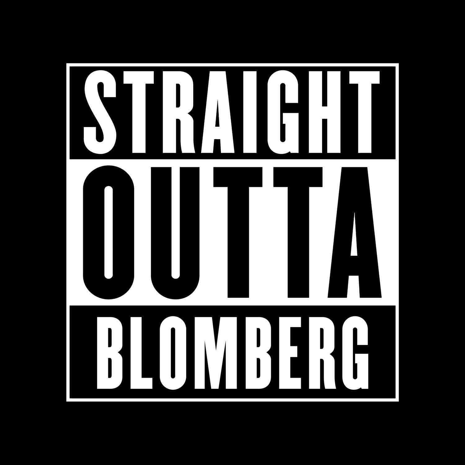 Blomberg T-Shirt »Straight Outta«