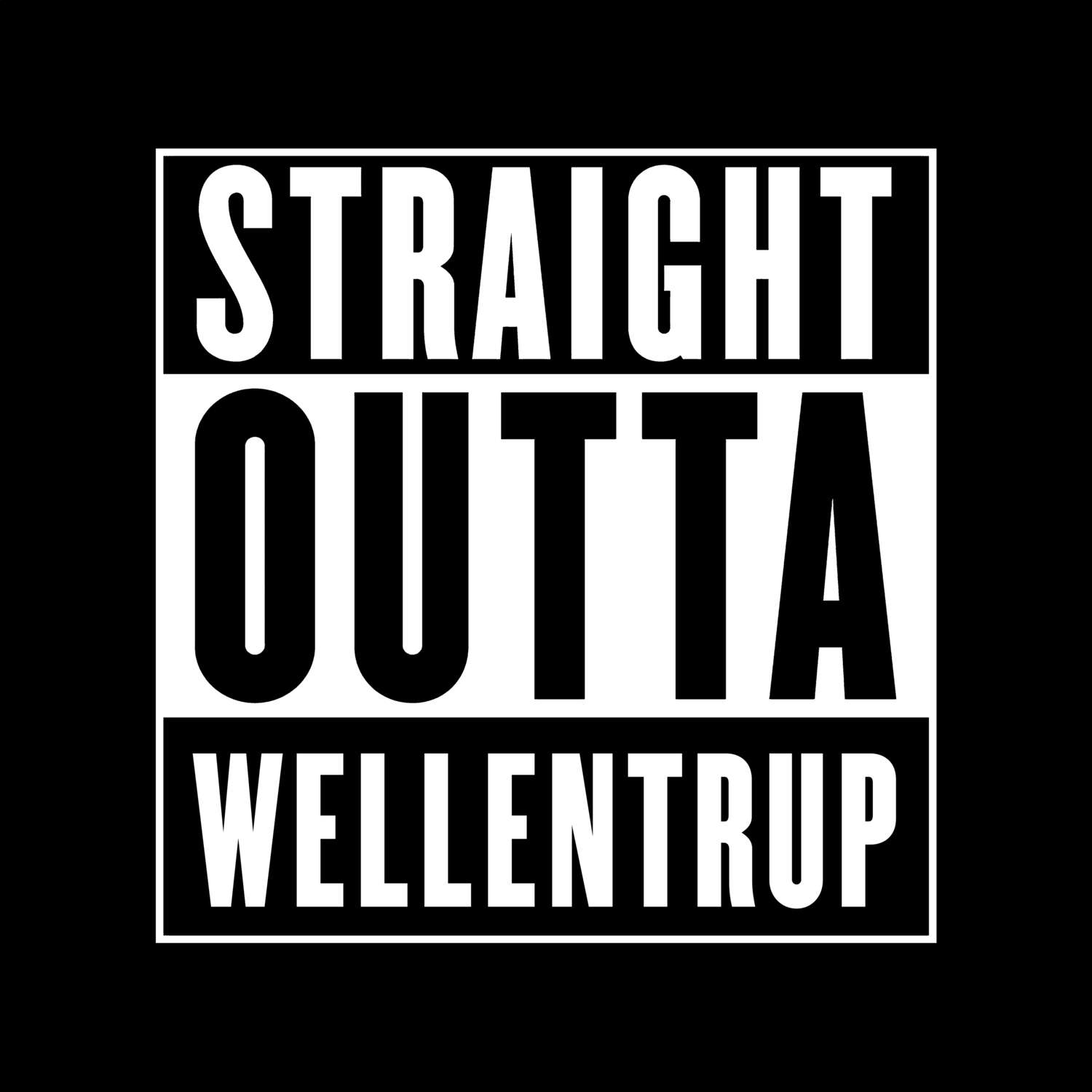 Wellentrup T-Shirt »Straight Outta«
