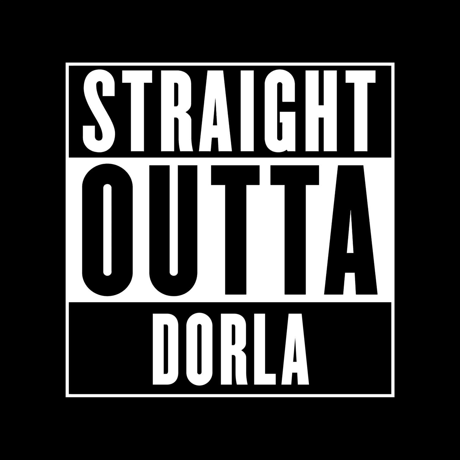 Dorla T-Shirt »Straight Outta«