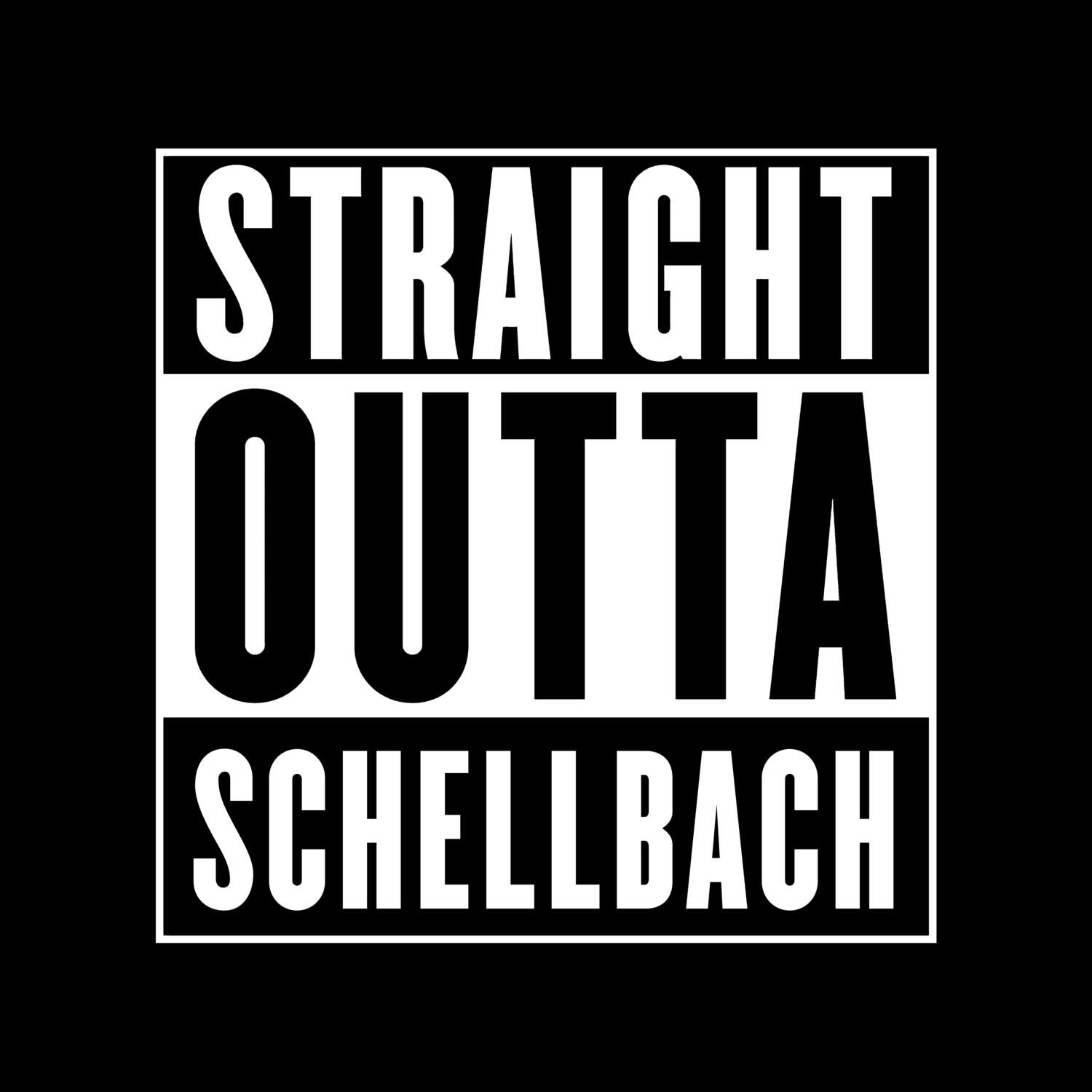 Schellbach T-Shirt »Straight Outta«