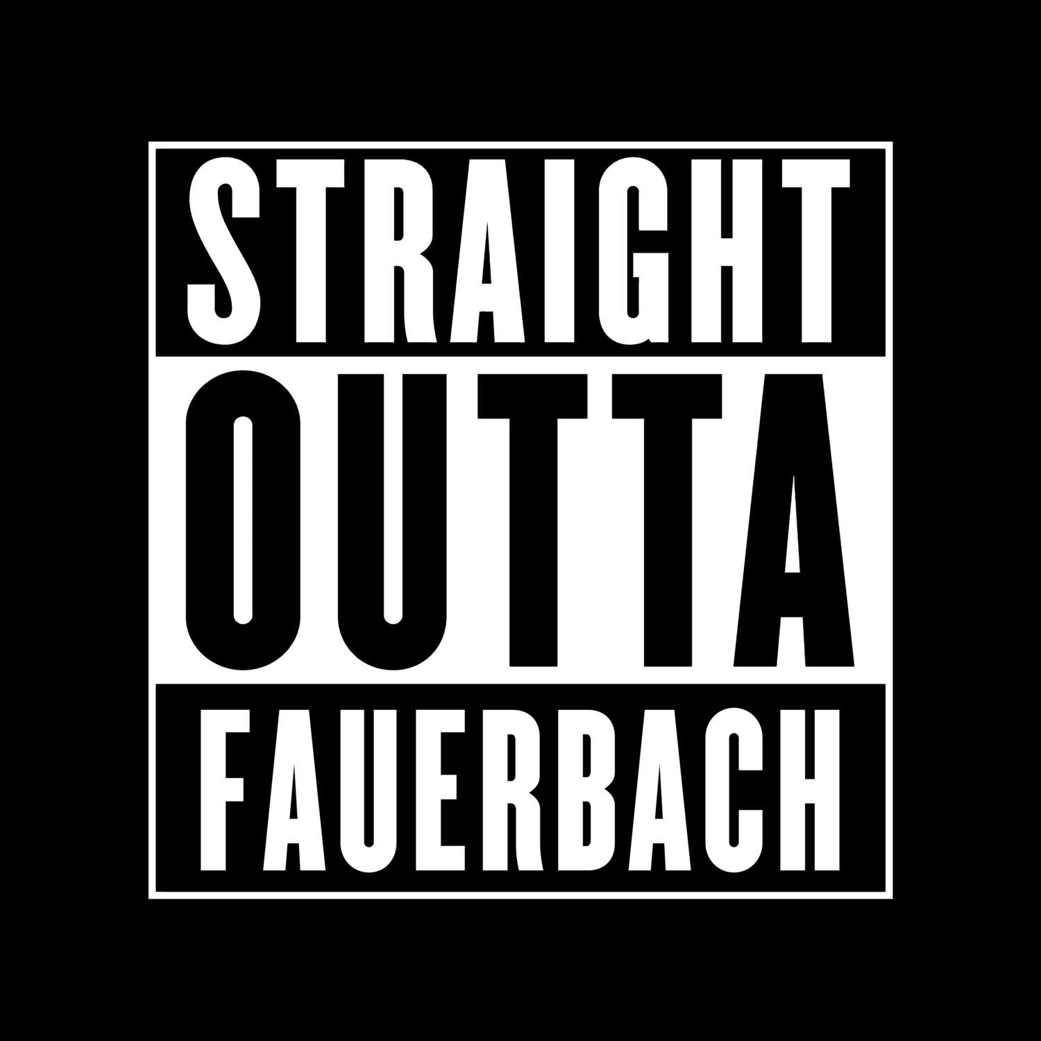 Fauerbach T-Shirt »Straight Outta«