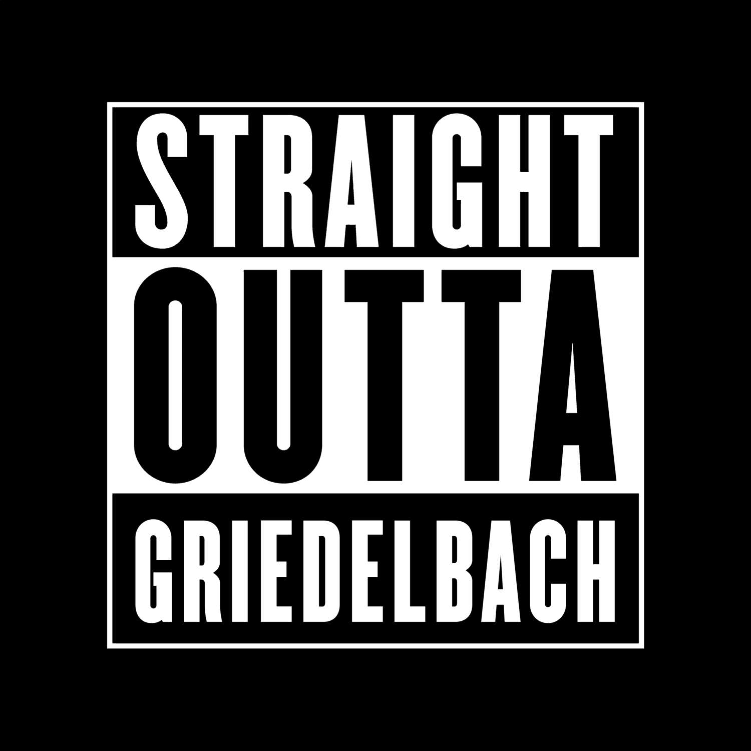 Griedelbach T-Shirt »Straight Outta«