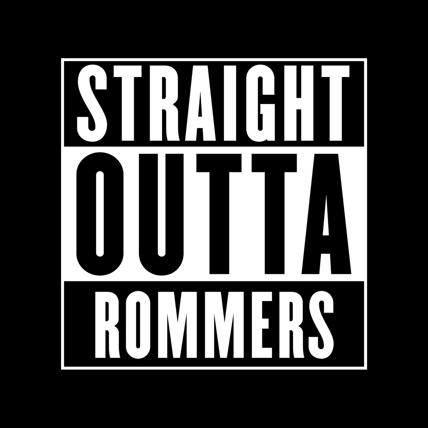 Rommers T-Shirt »Straight Outta«