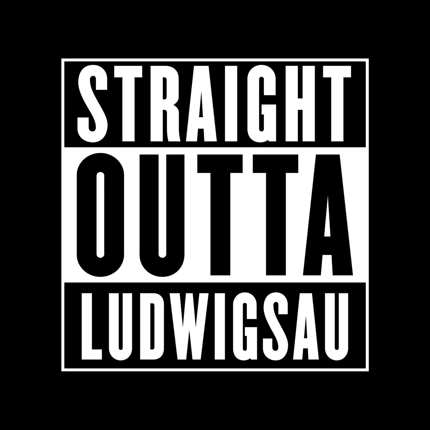Ludwigsau T-Shirt »Straight Outta«