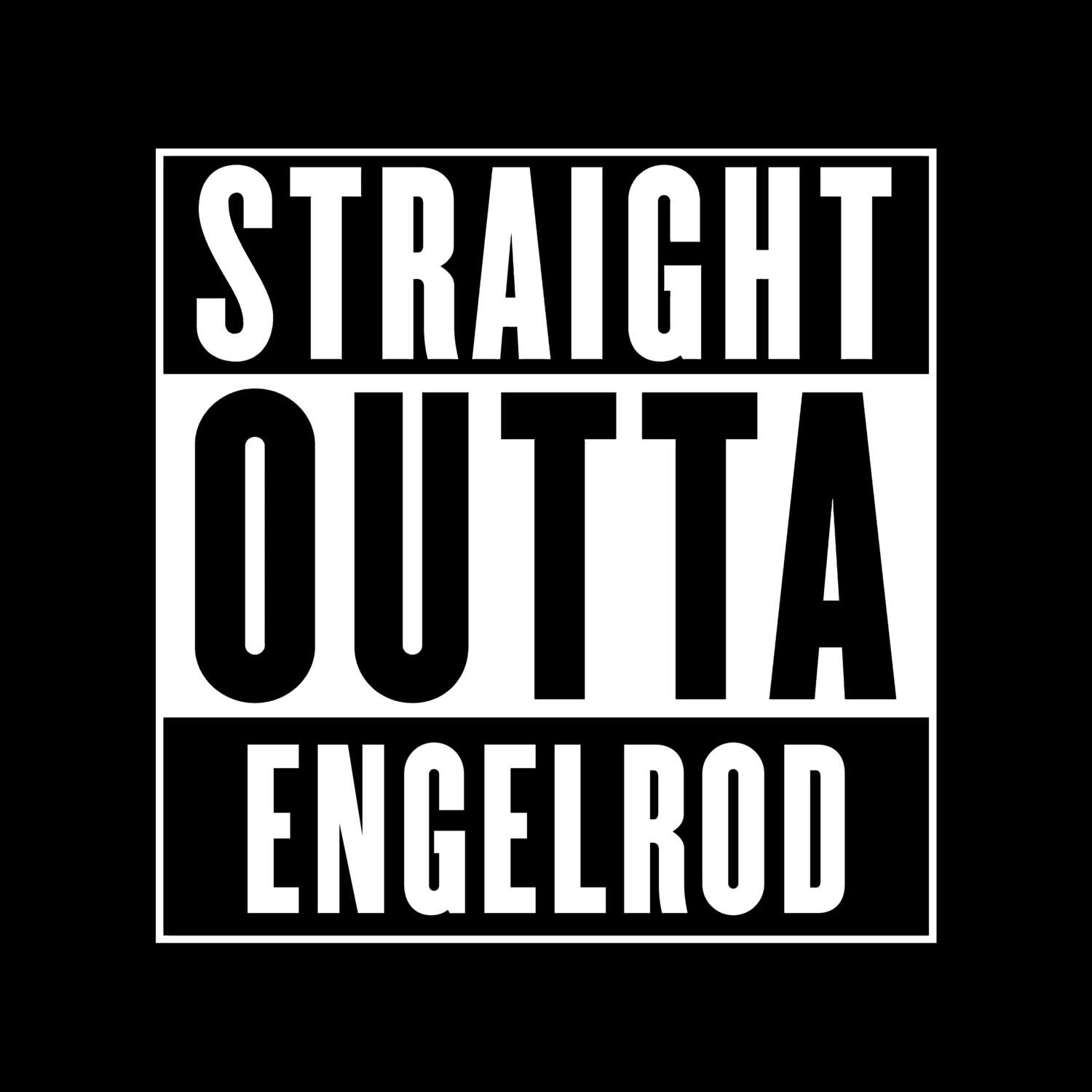 Engelrod T-Shirt »Straight Outta«